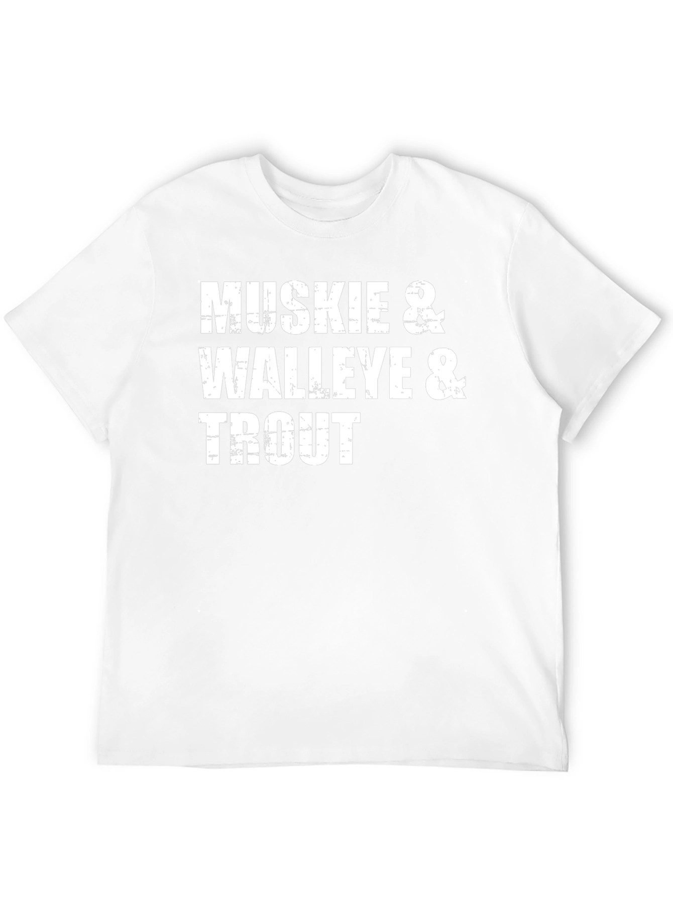 Muskie Walleye Trout Fishing T-Shirt