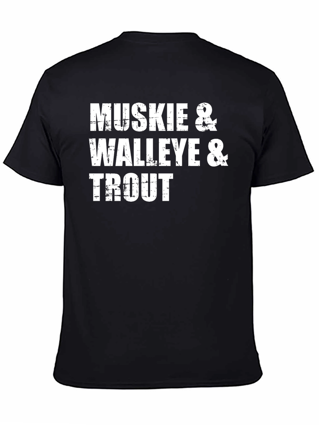 Muskie Walleye Trout Fishing T-Shirt