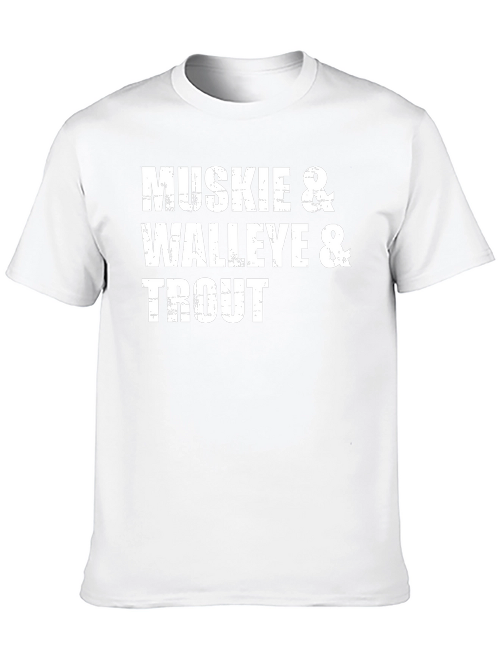 Muskie Walleye Trout Fishing T-Shirt