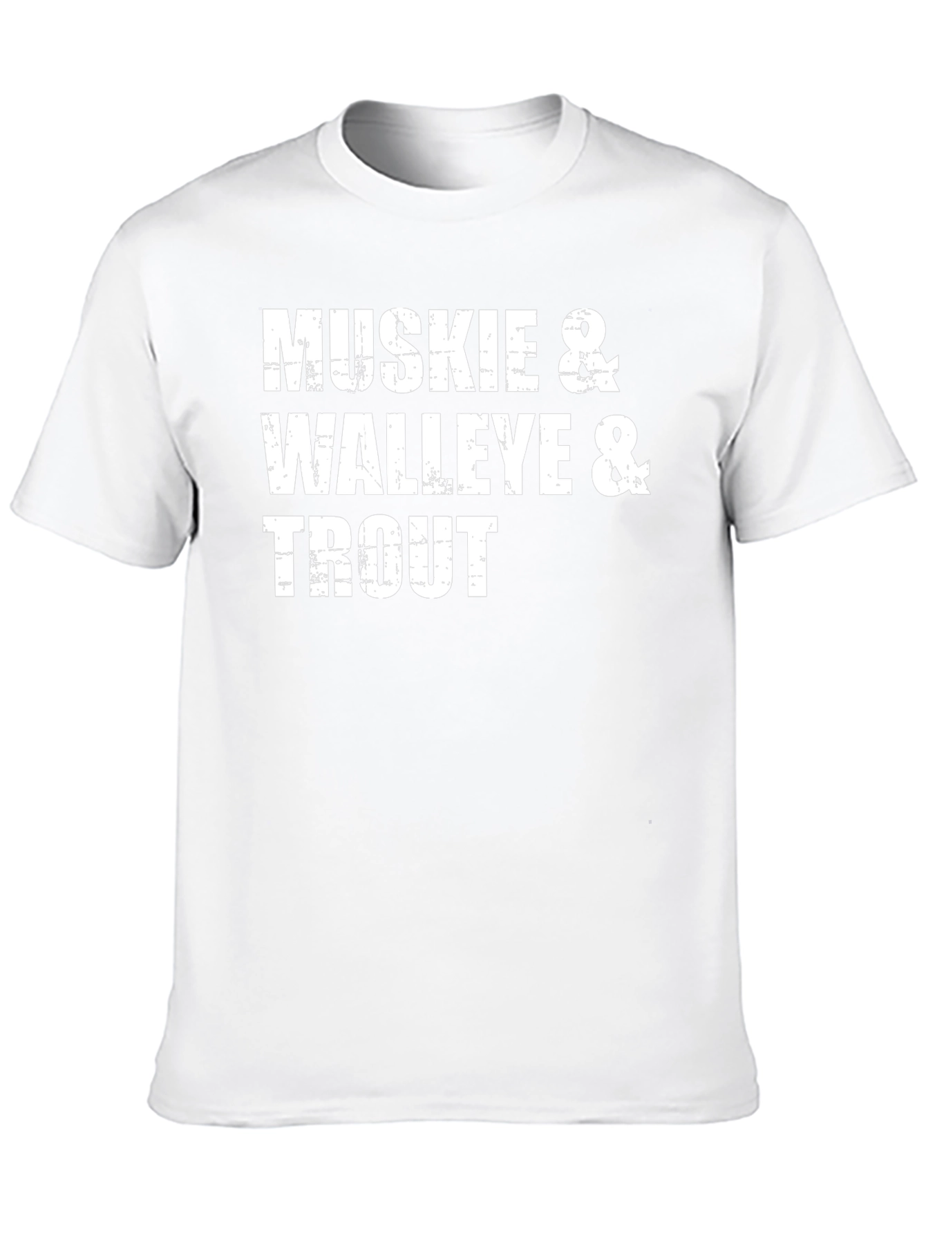 Muskie Walleye Trout Fishing T-Shirt