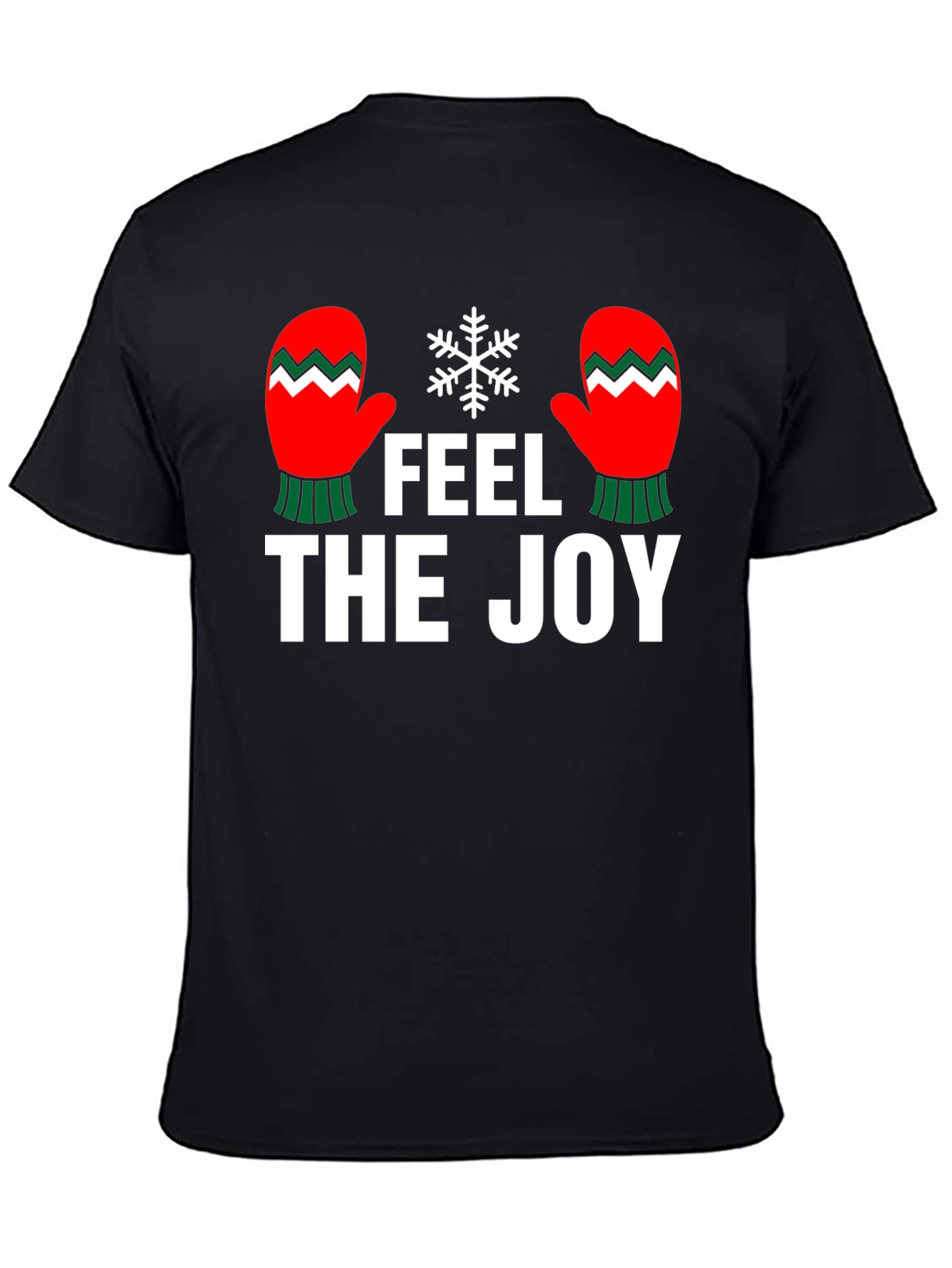 Feel The Joy Christmas Graphic Tee