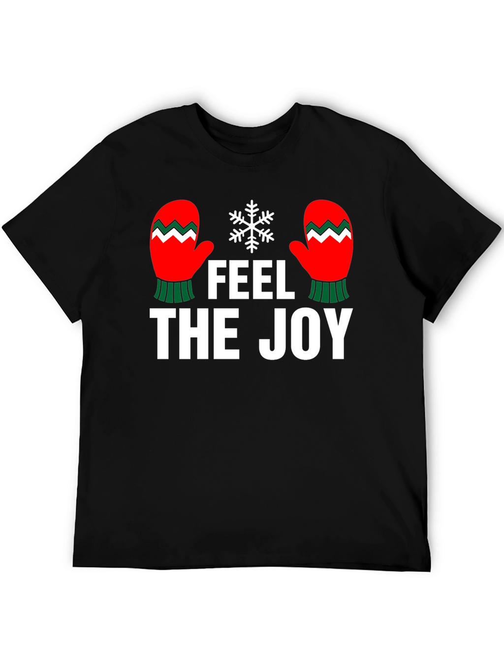 Feel The Joy Christmas Graphic Tee
