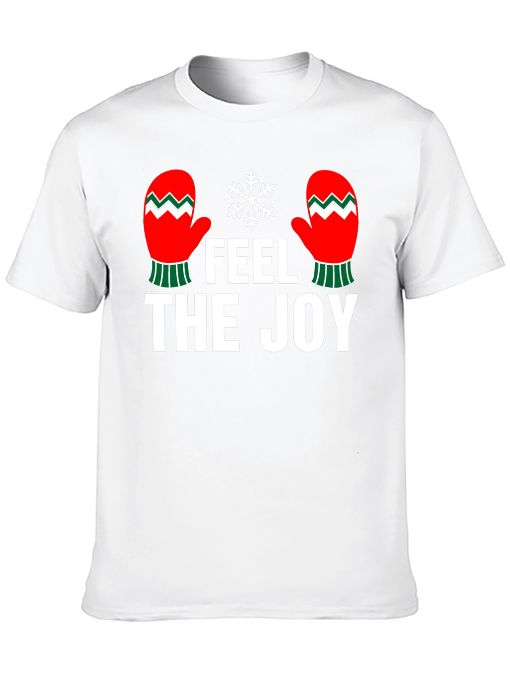 Feel The Joy Christmas Graphic Tee