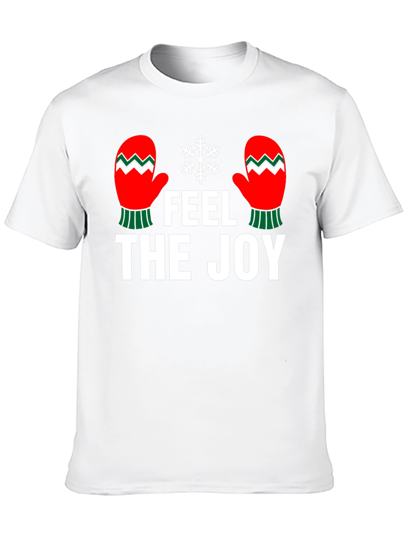 Feel The Joy Christmas Graphic Tee