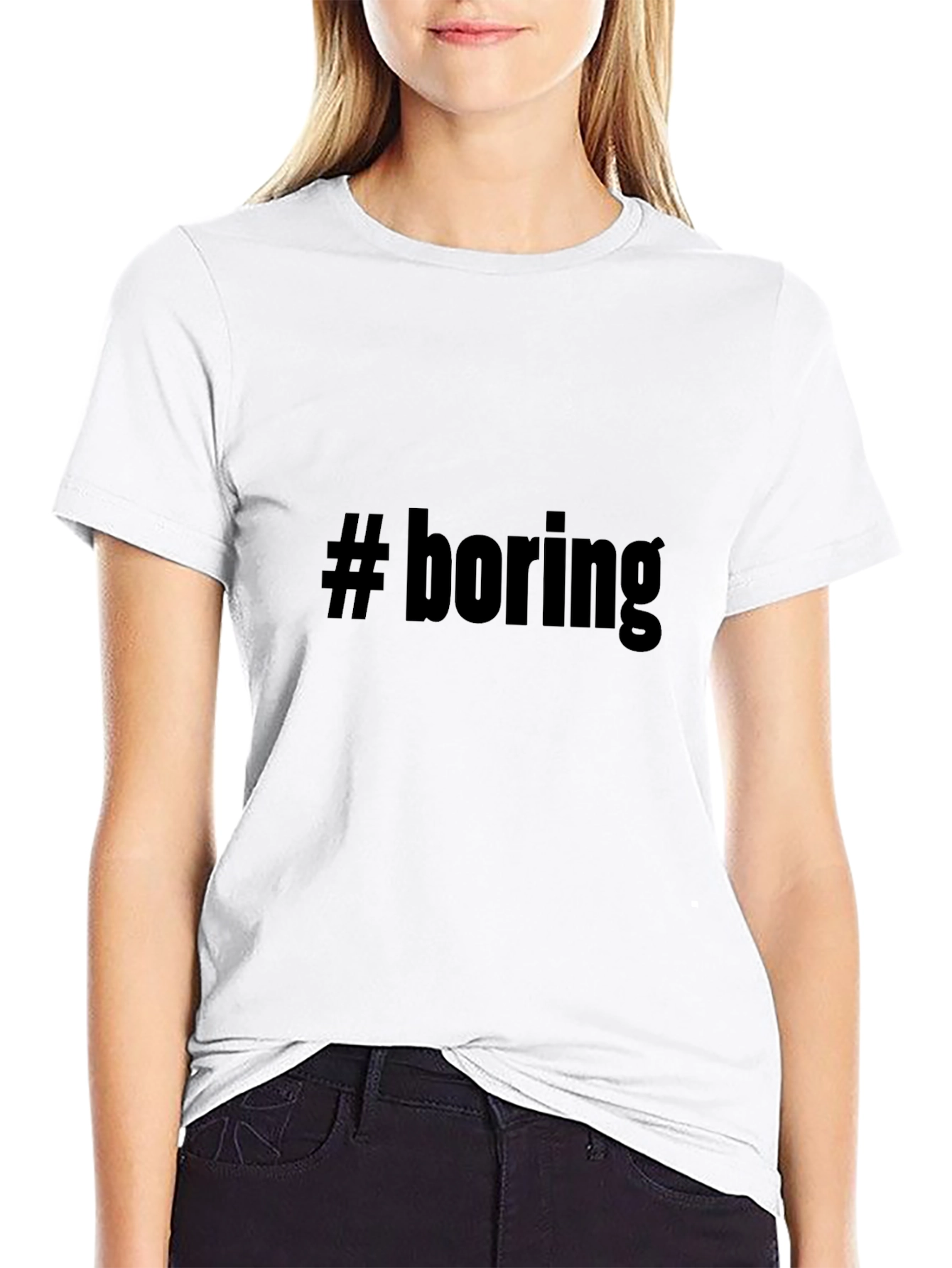 Boring Statement Graphic Tee