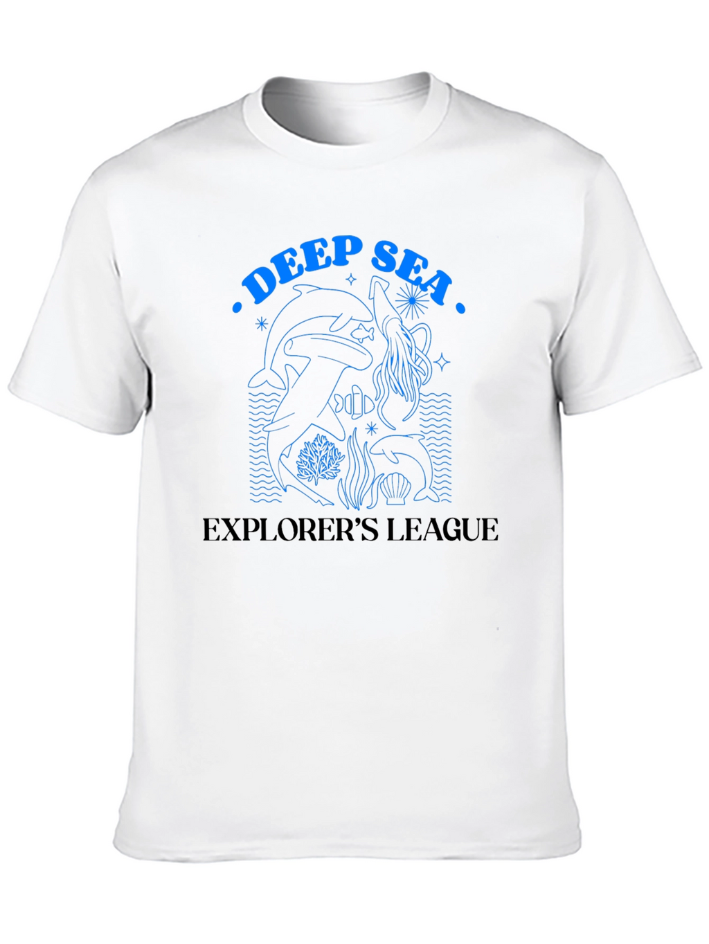 Deep Sea Explorers League Black T-Shirt