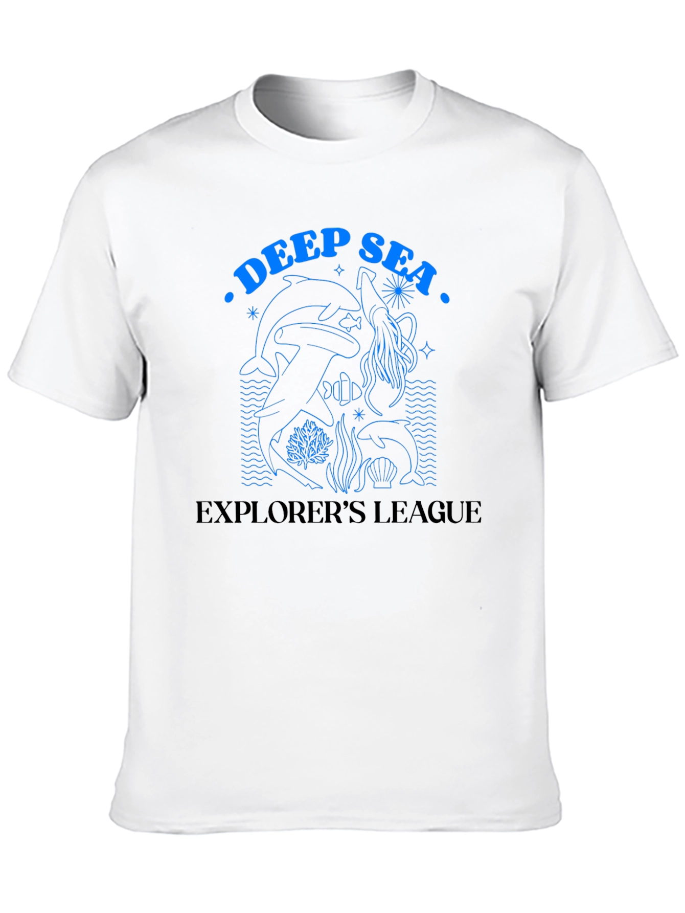 Deep Sea Explorers League Black T-Shirt