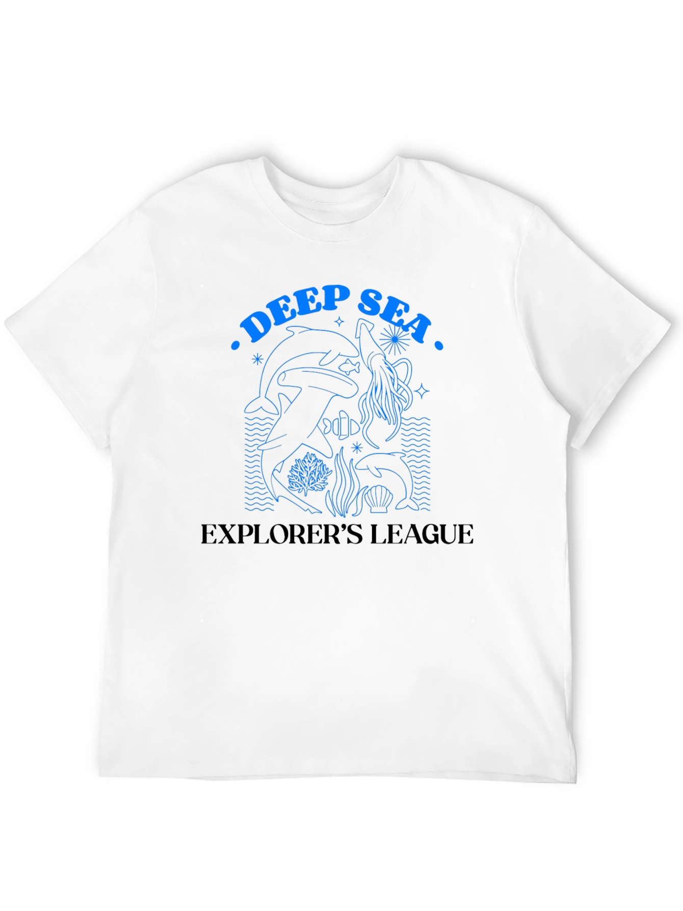 Deep Sea Explorers League Black T-Shirt