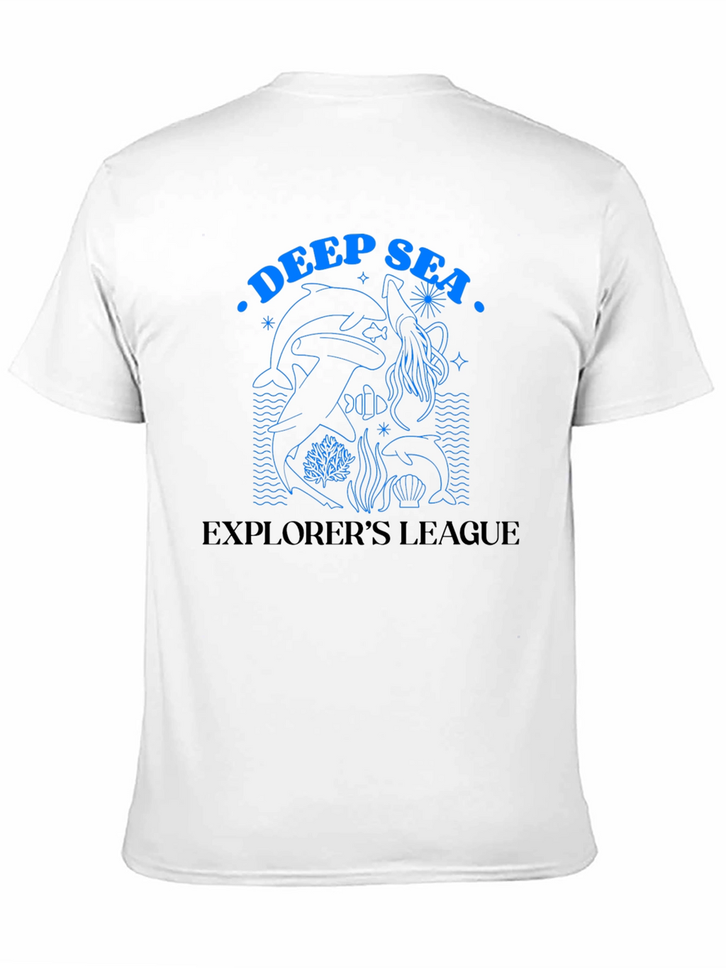 Deep Sea Explorers League Black T-Shirt