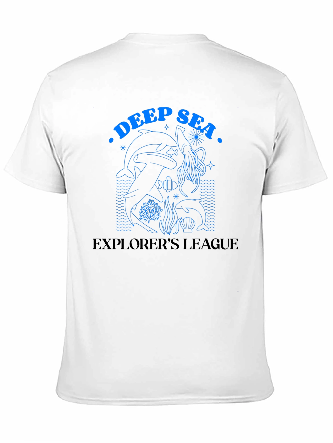 Deep Sea Explorers League Black T-Shirt