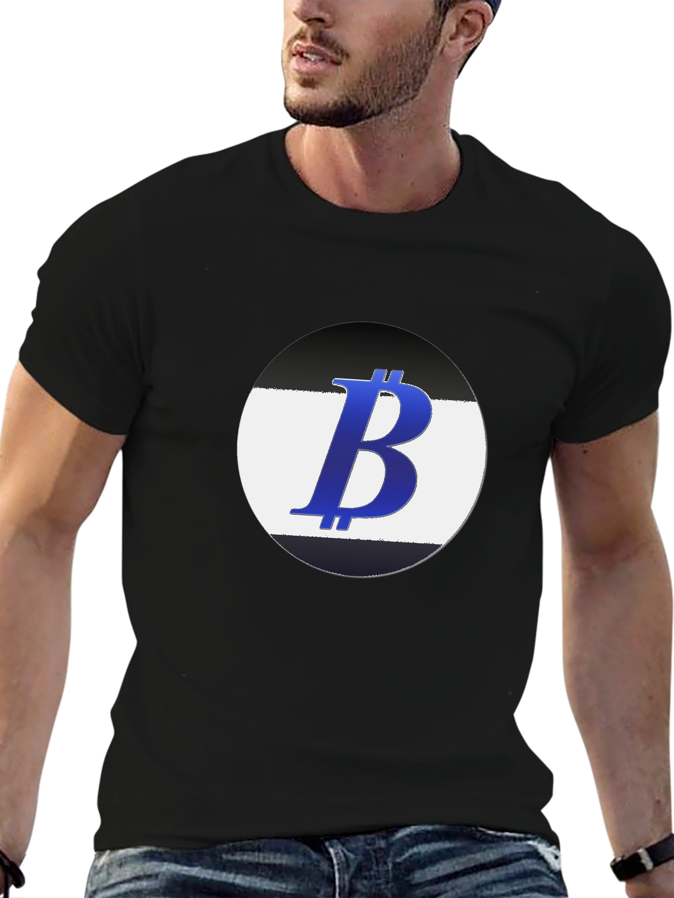 Bitcoin B Logo T-Shirt - Cryptocurrency Tee