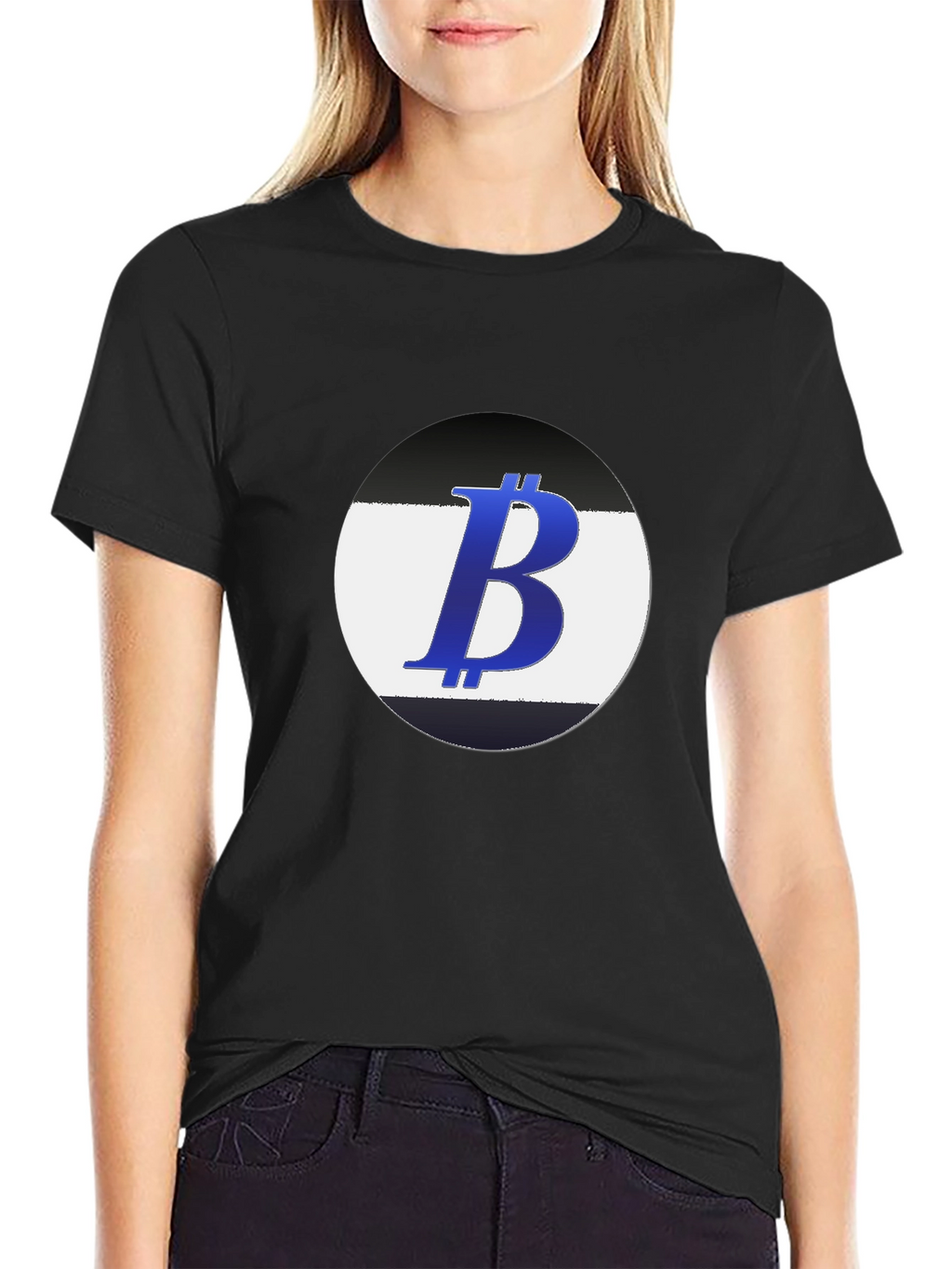 Bitcoin B Logo T-Shirt - Cryptocurrency Tee