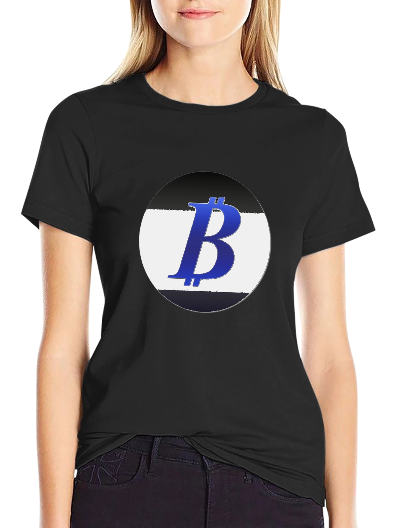 Bitcoin B Logo T-Shirt - Cryptocurrency Tee