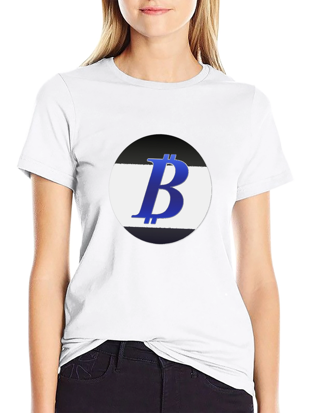 Bitcoin B Logo T-Shirt - Cryptocurrency Tee