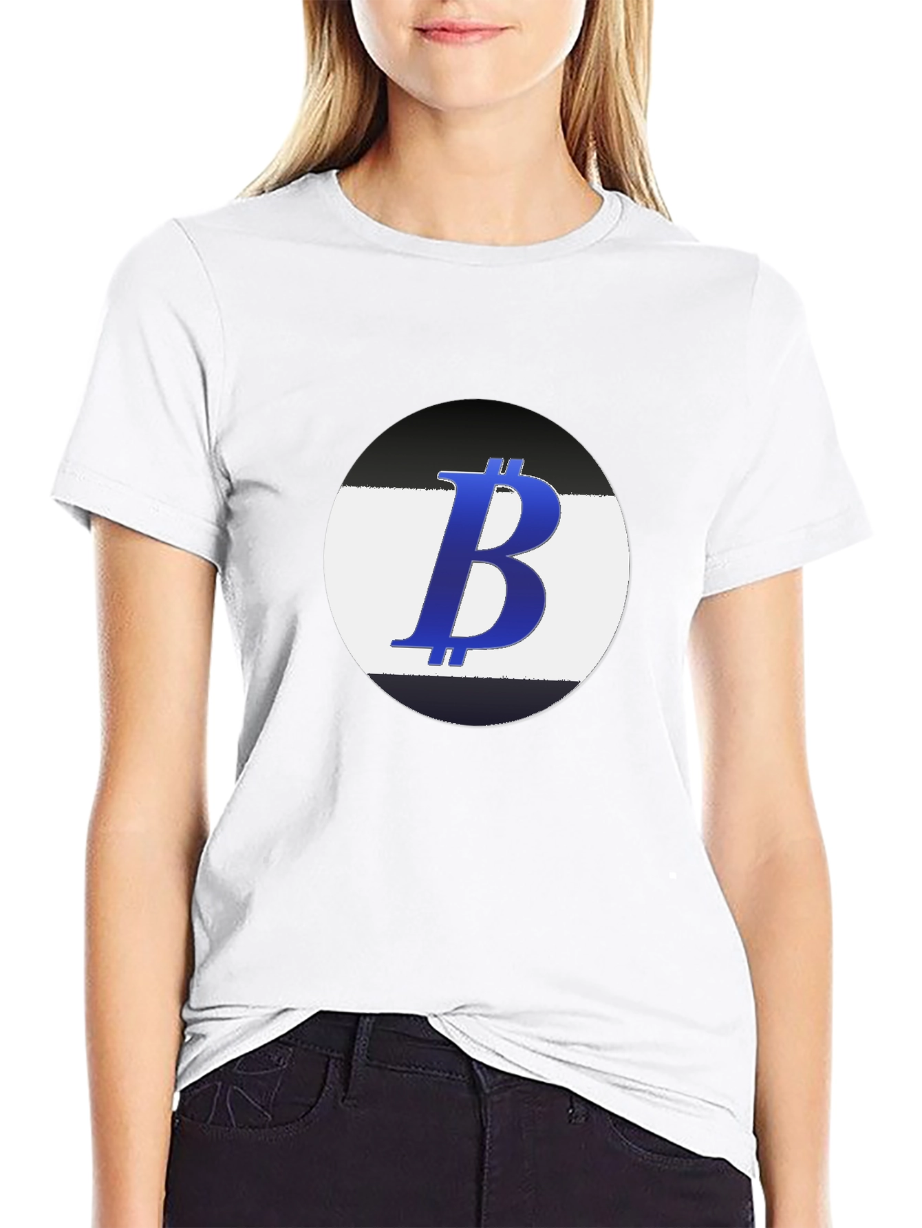 Bitcoin B Logo T-Shirt - Cryptocurrency Tee