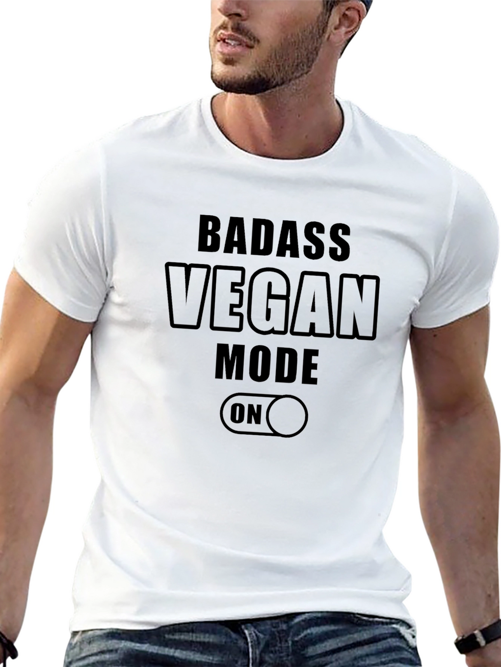 Badass Vegan Mode ON T-Shirt