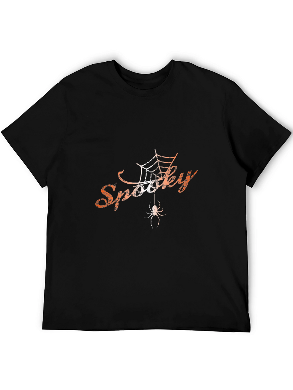 Spooky Halloween Spider Graphic Tee