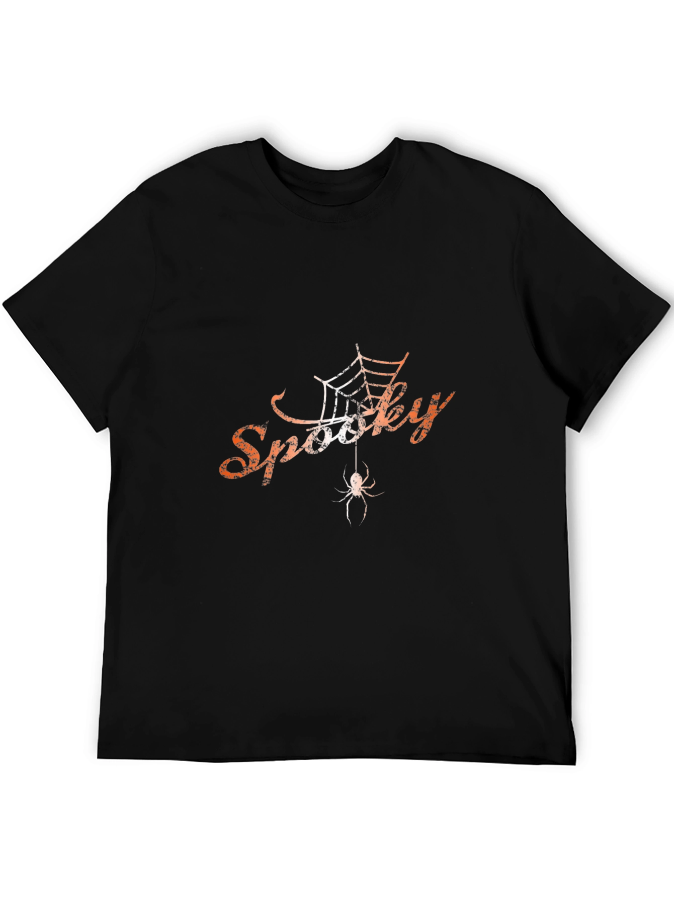Spooky Halloween Spider Graphic Tee