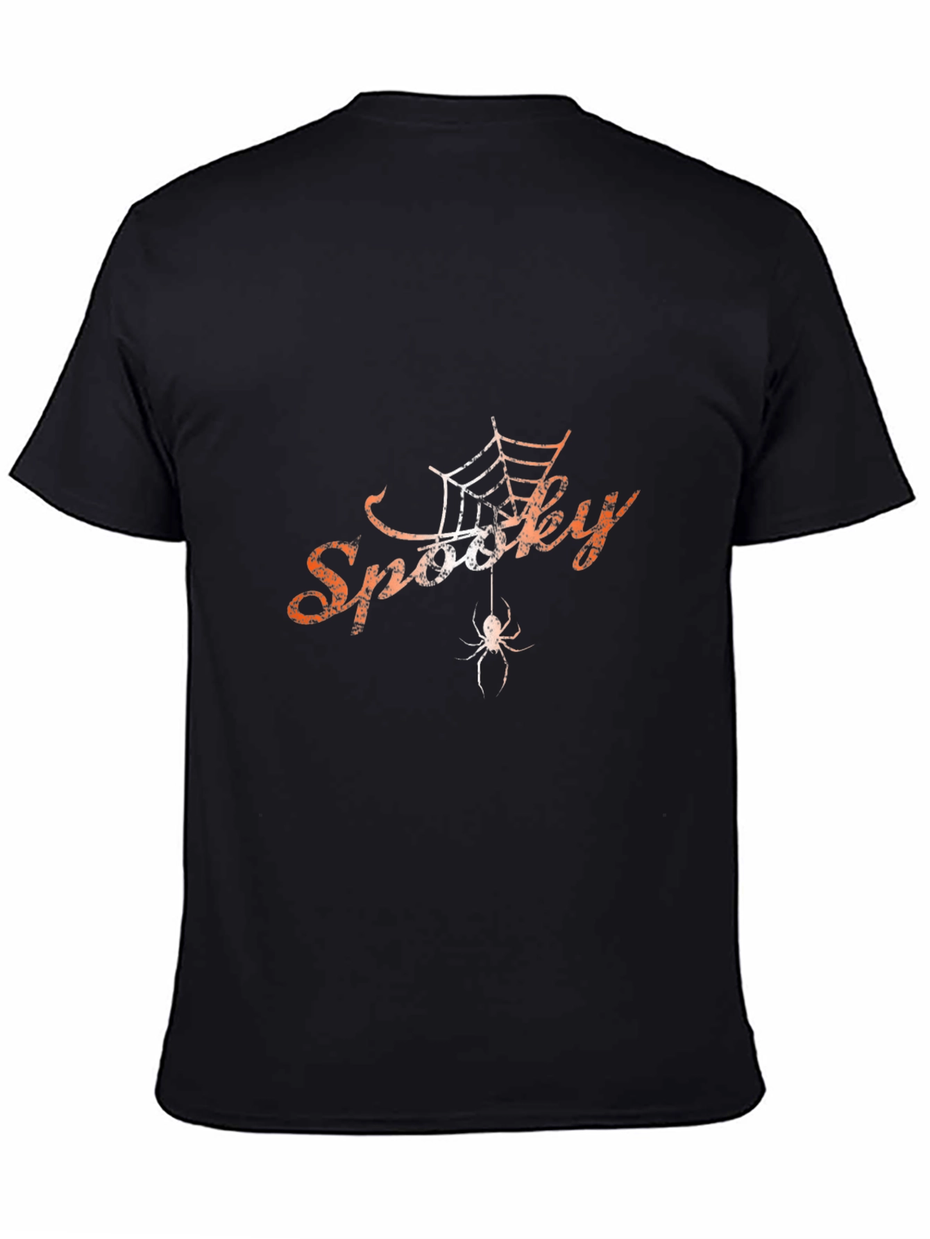 Spooky Halloween Spider Graphic Tee