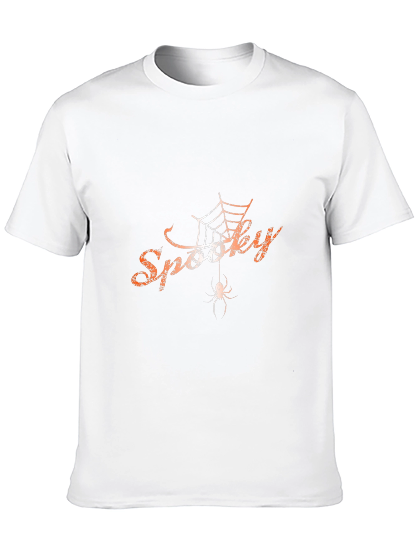 Spooky Halloween Spider Graphic Tee