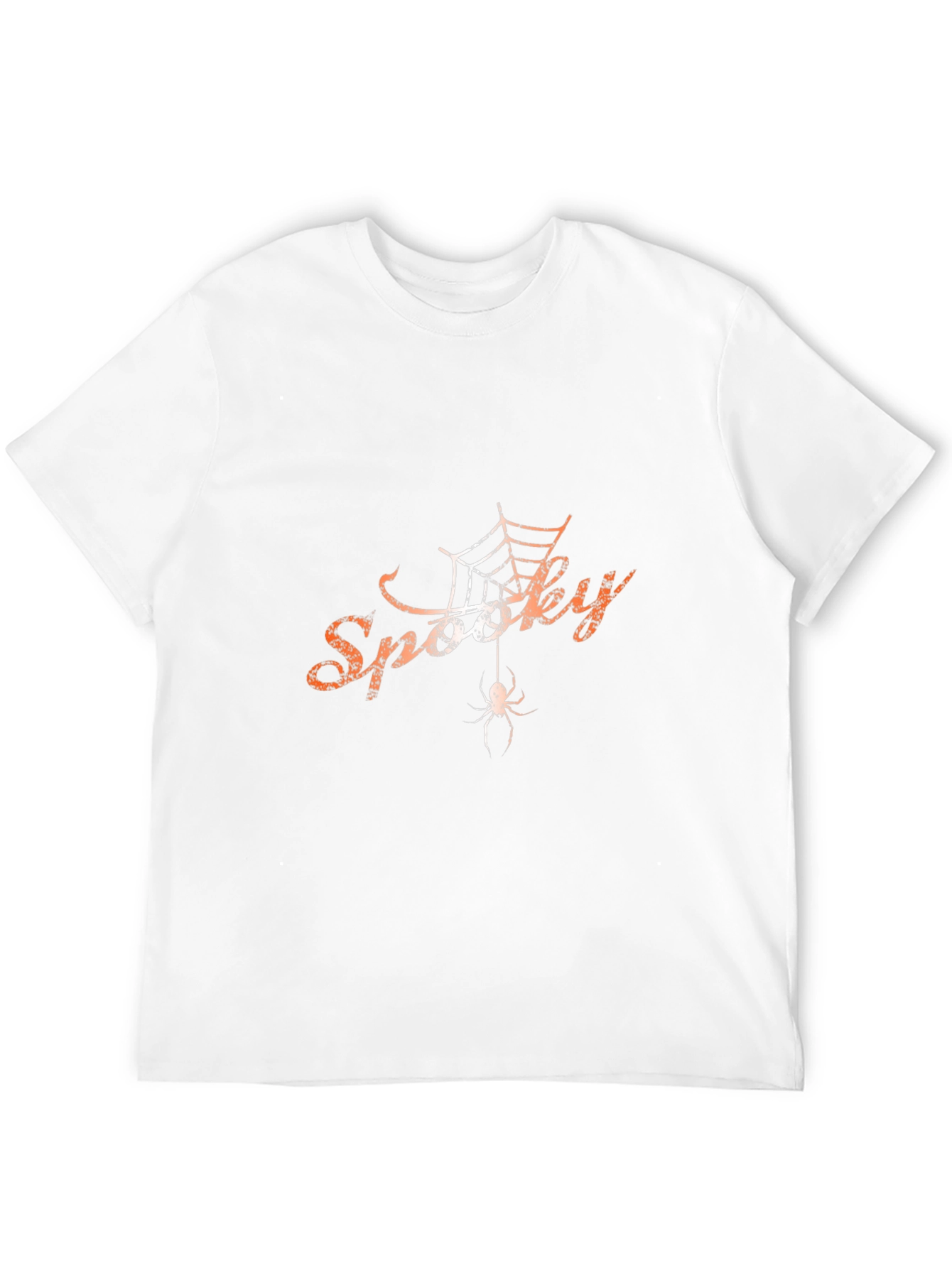 Spooky Halloween Spider Graphic Tee