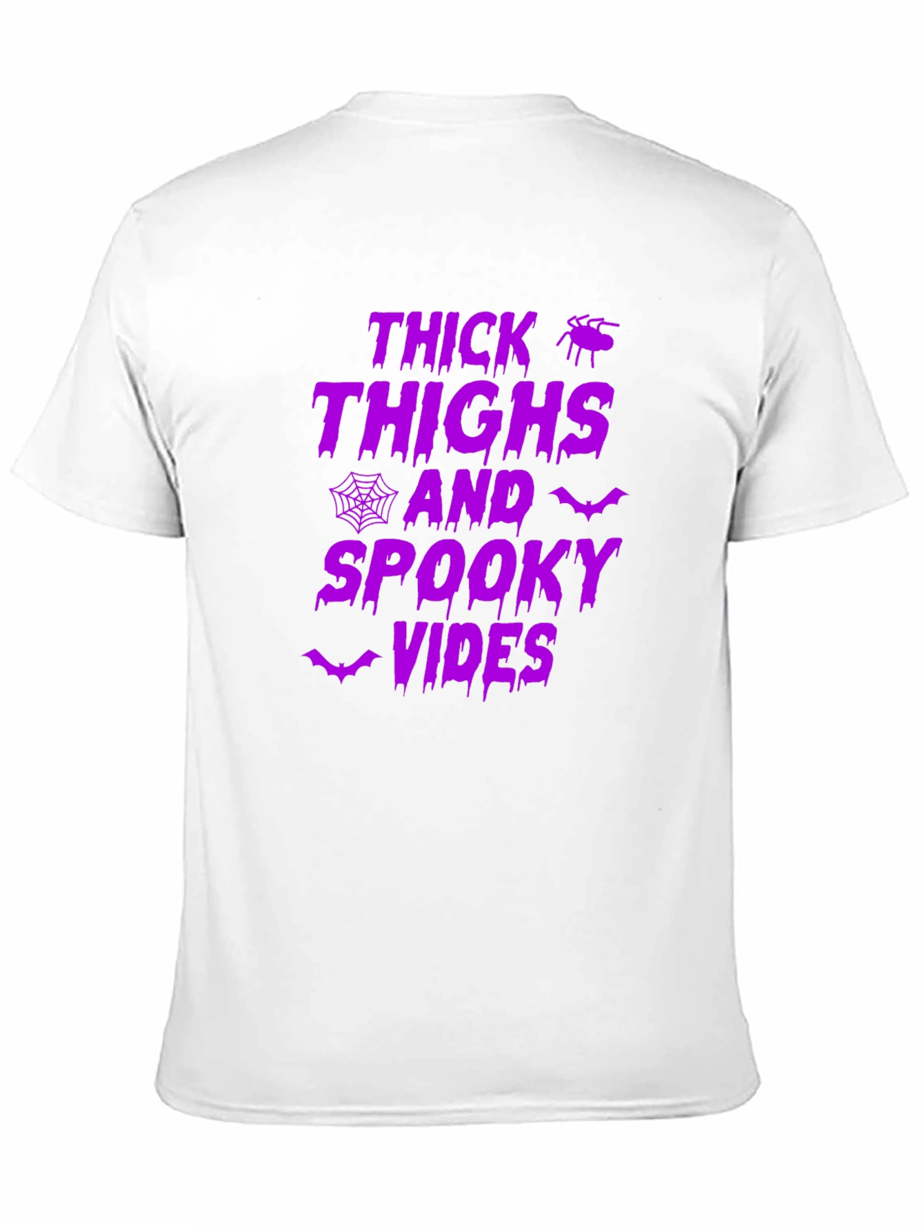 Thick Thighs & Spooky Vibes Halloween Tee