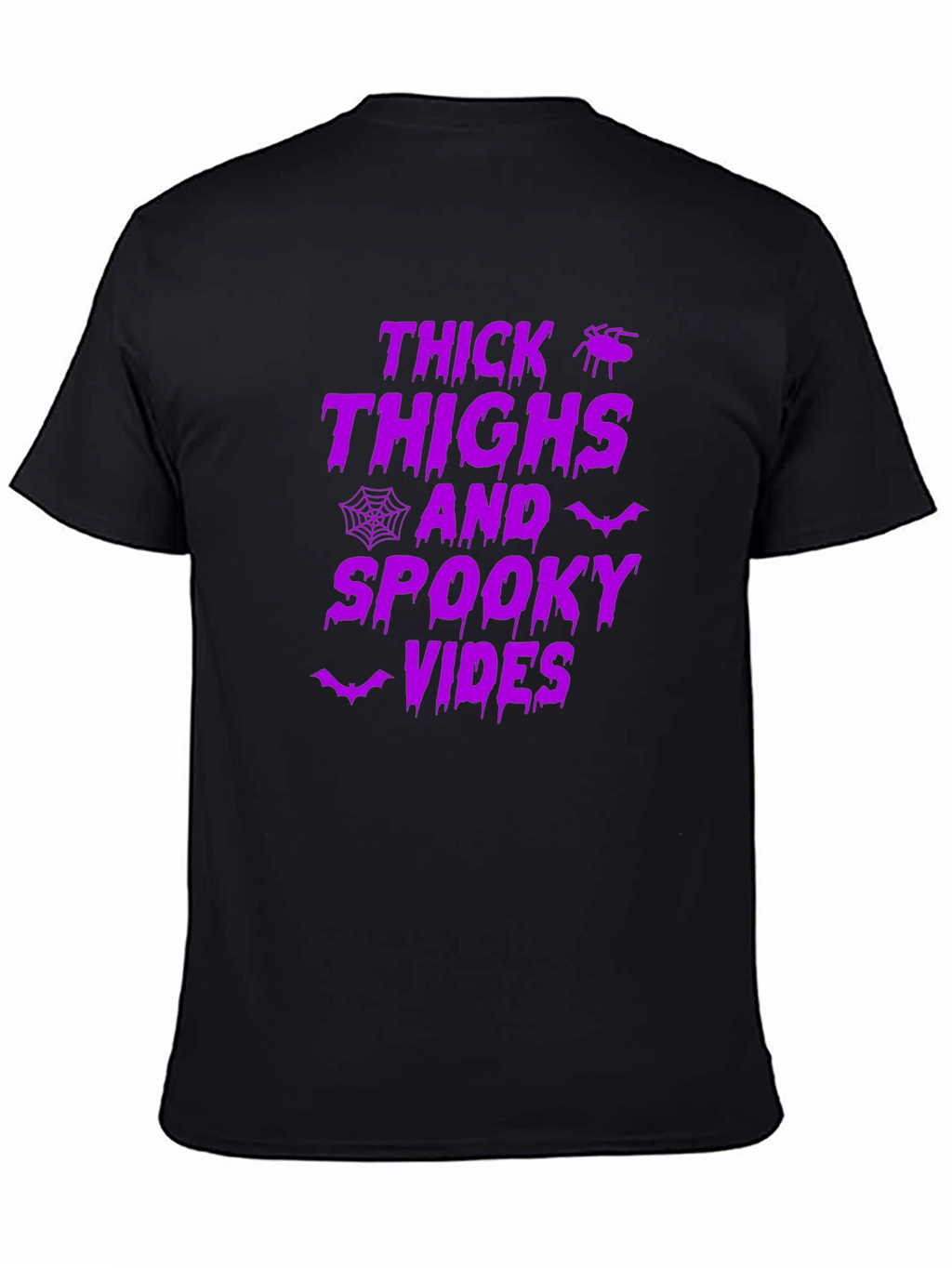 Thick Thighs & Spooky Vibes Halloween Tee