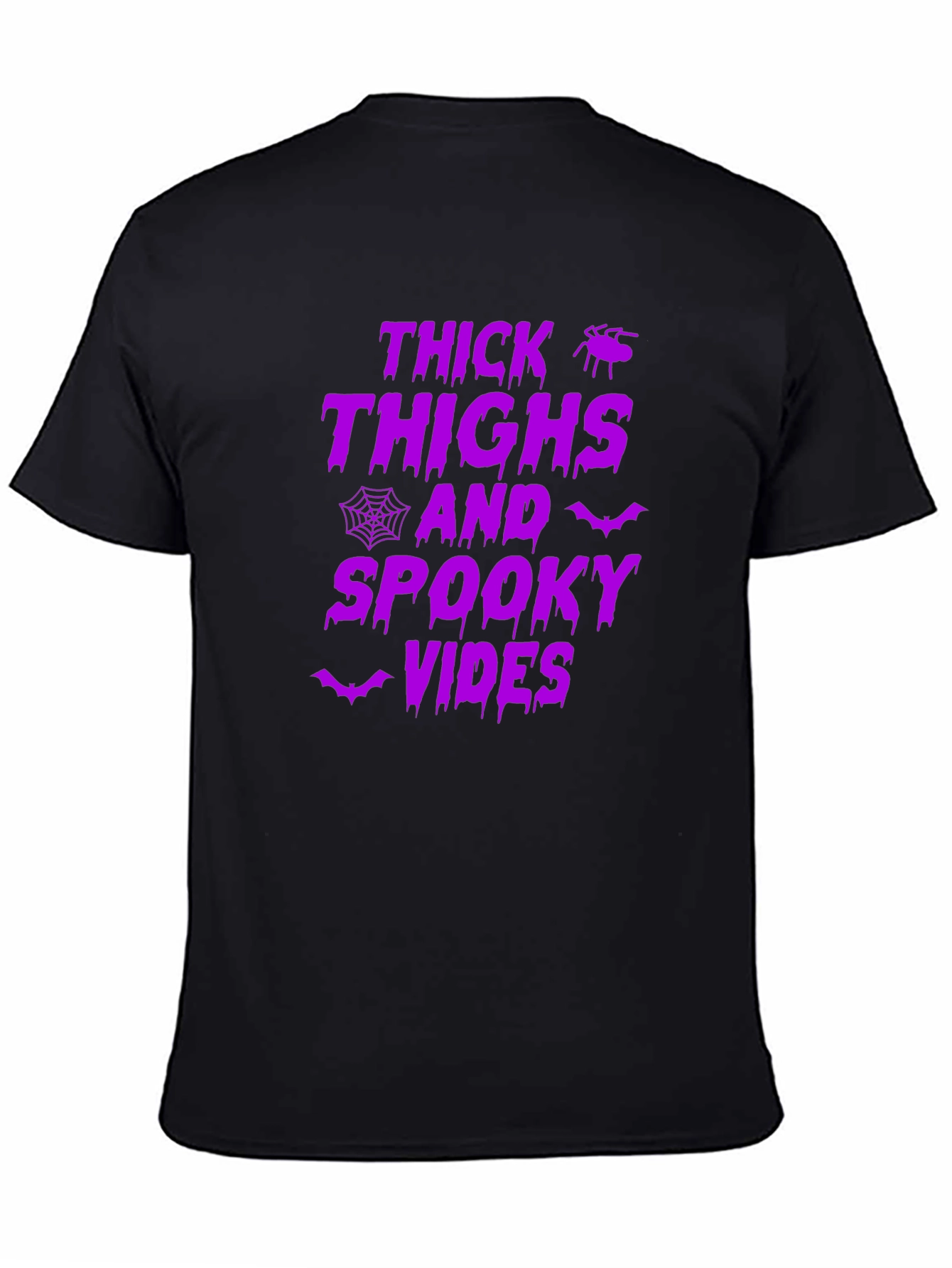 Thick Thighs & Spooky Vibes Halloween Tee