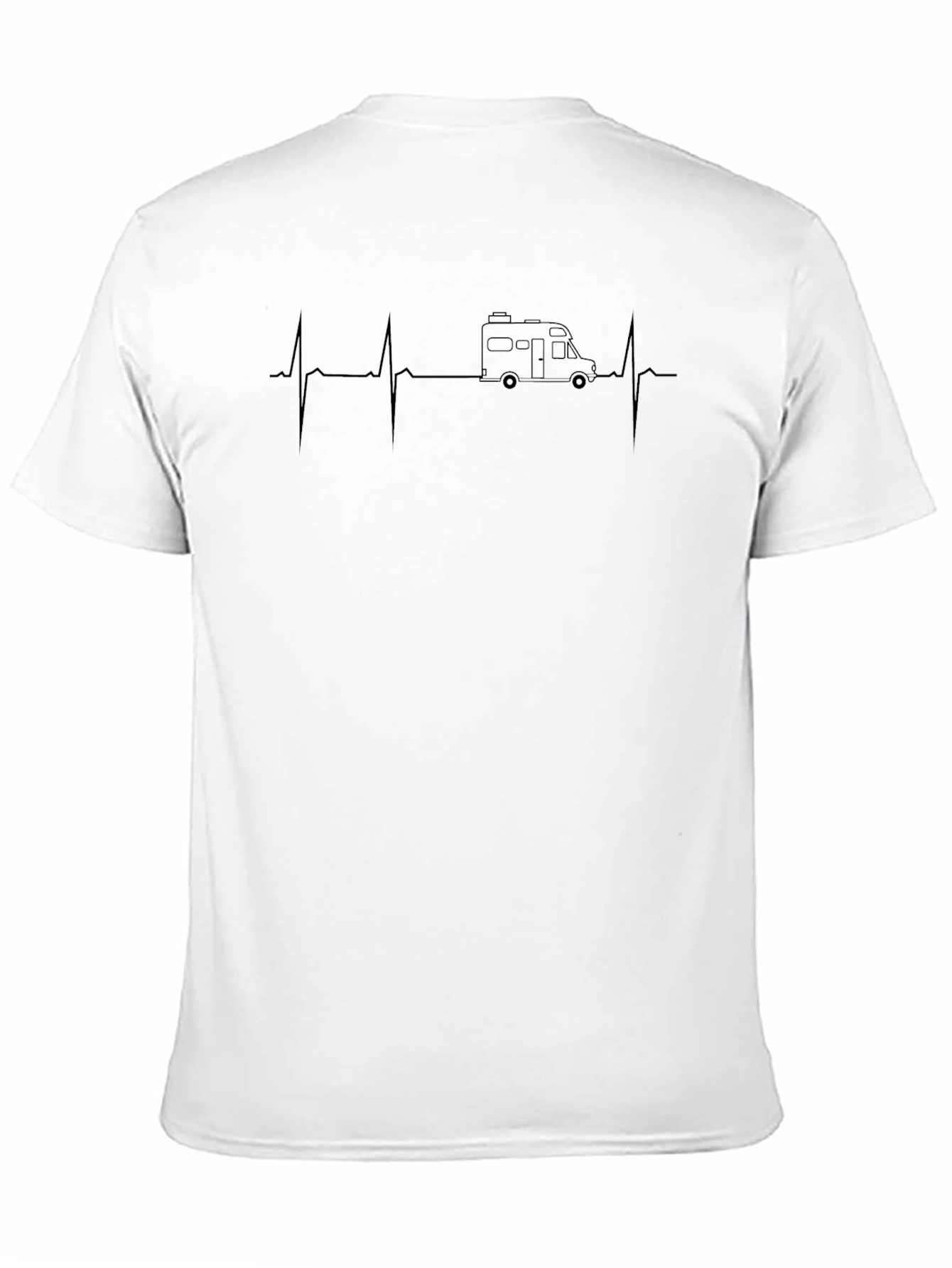 RV Heartbeat T-Shirt - Camper Van Life