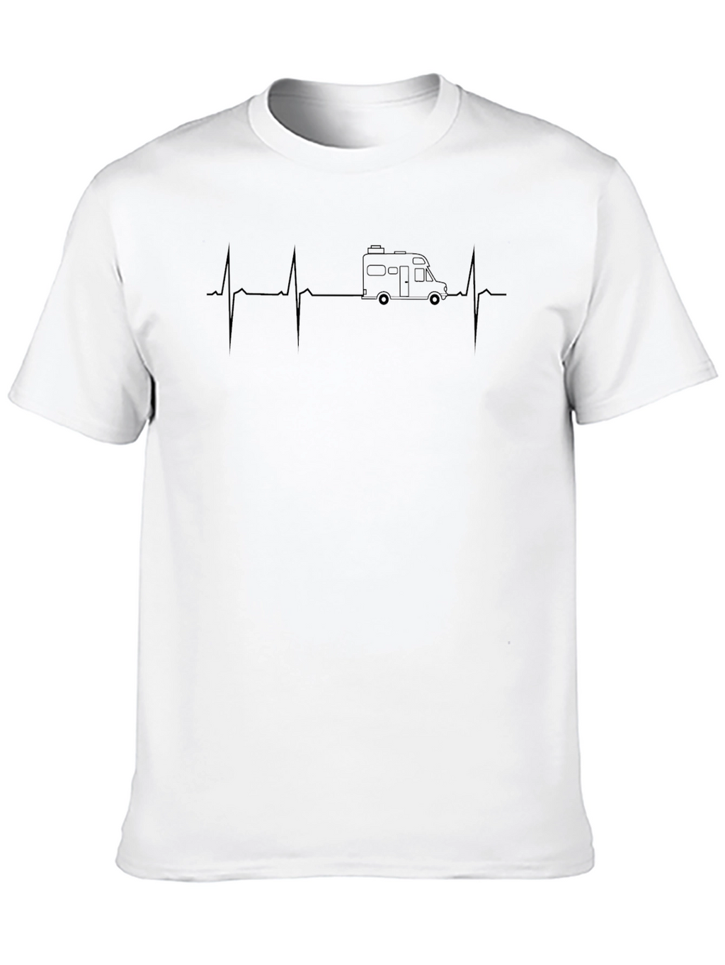 RV Heartbeat T-Shirt - Camper Van Life