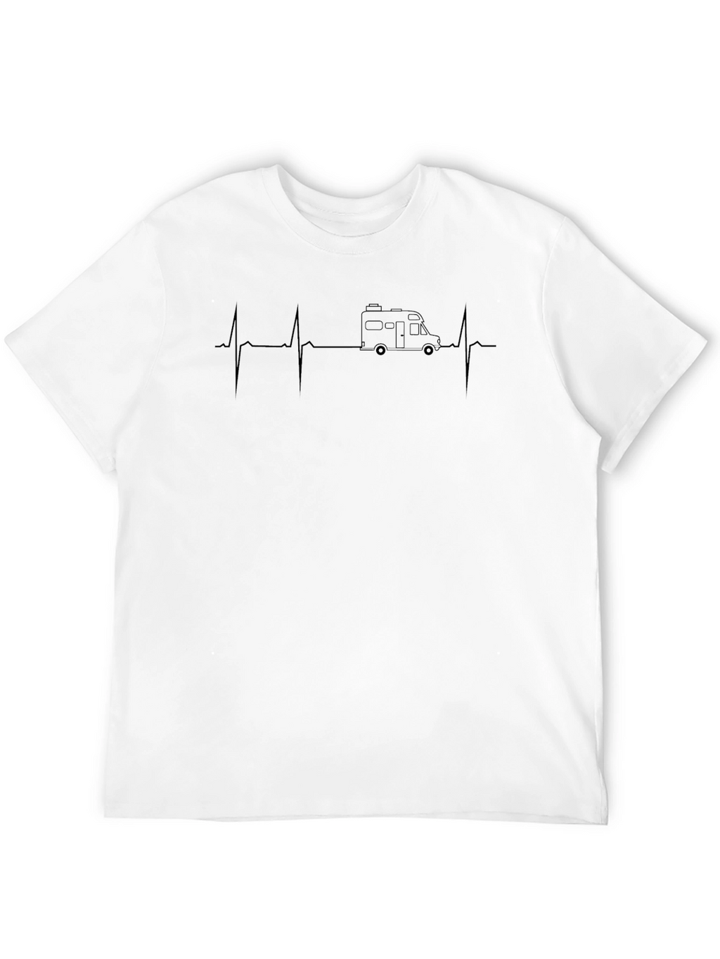 RV Heartbeat T-Shirt - Camper Van Life