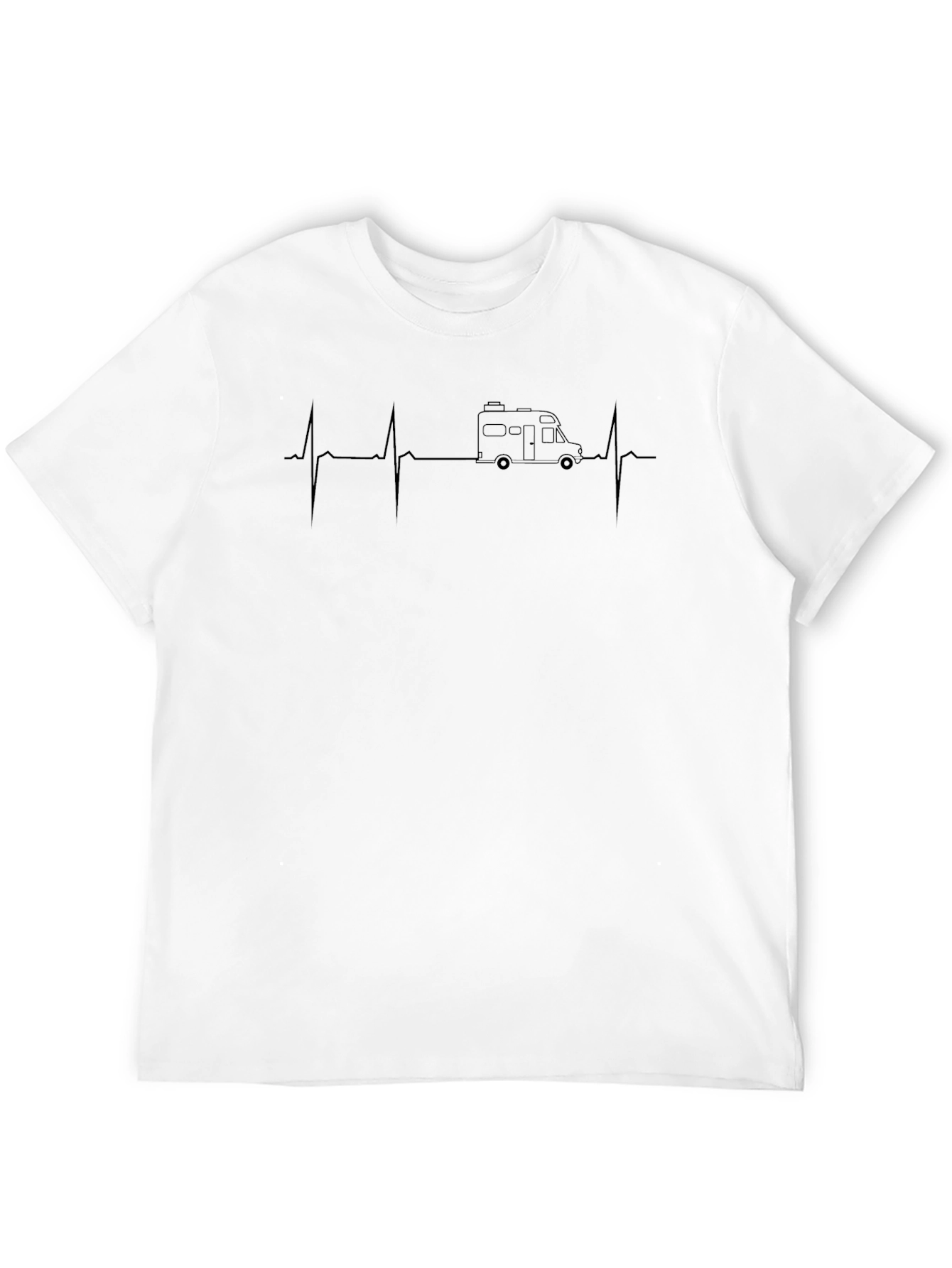 RV Heartbeat T-Shirt - Camper Van Life