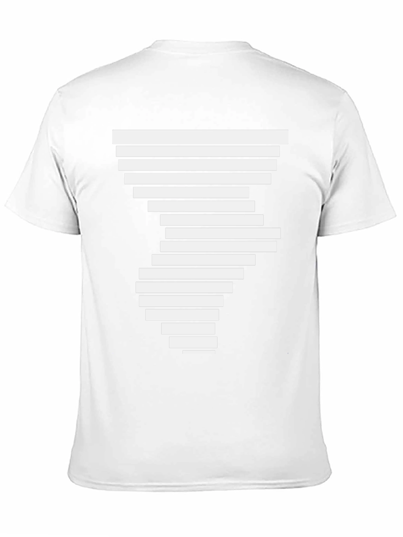 Abstract Geometric Pattern Black T-Shirt for Men