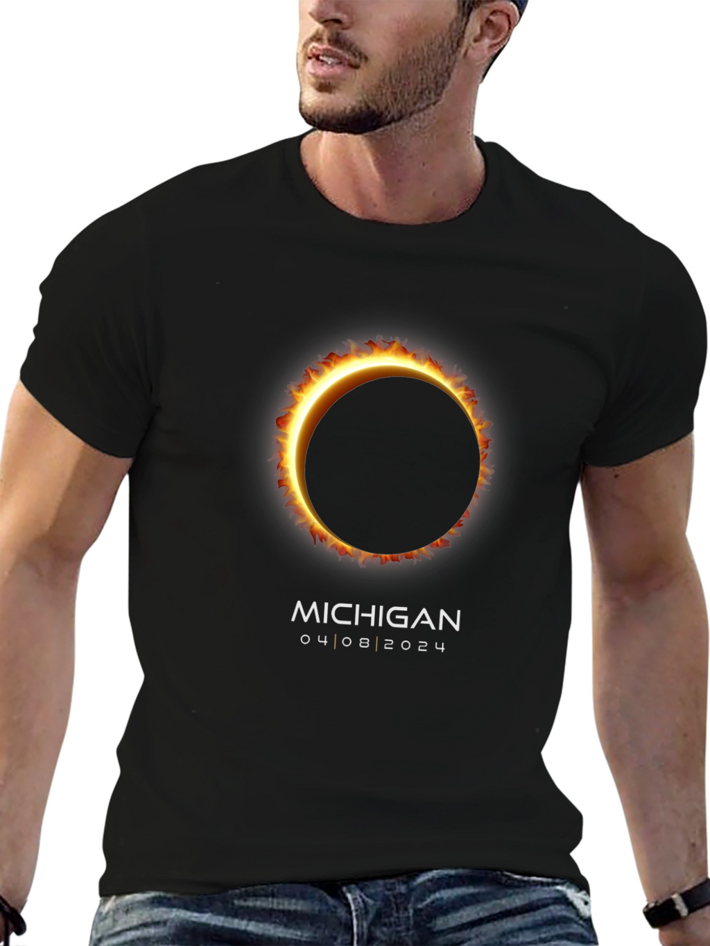 Michigan Eclipse 2024 T-Shirt