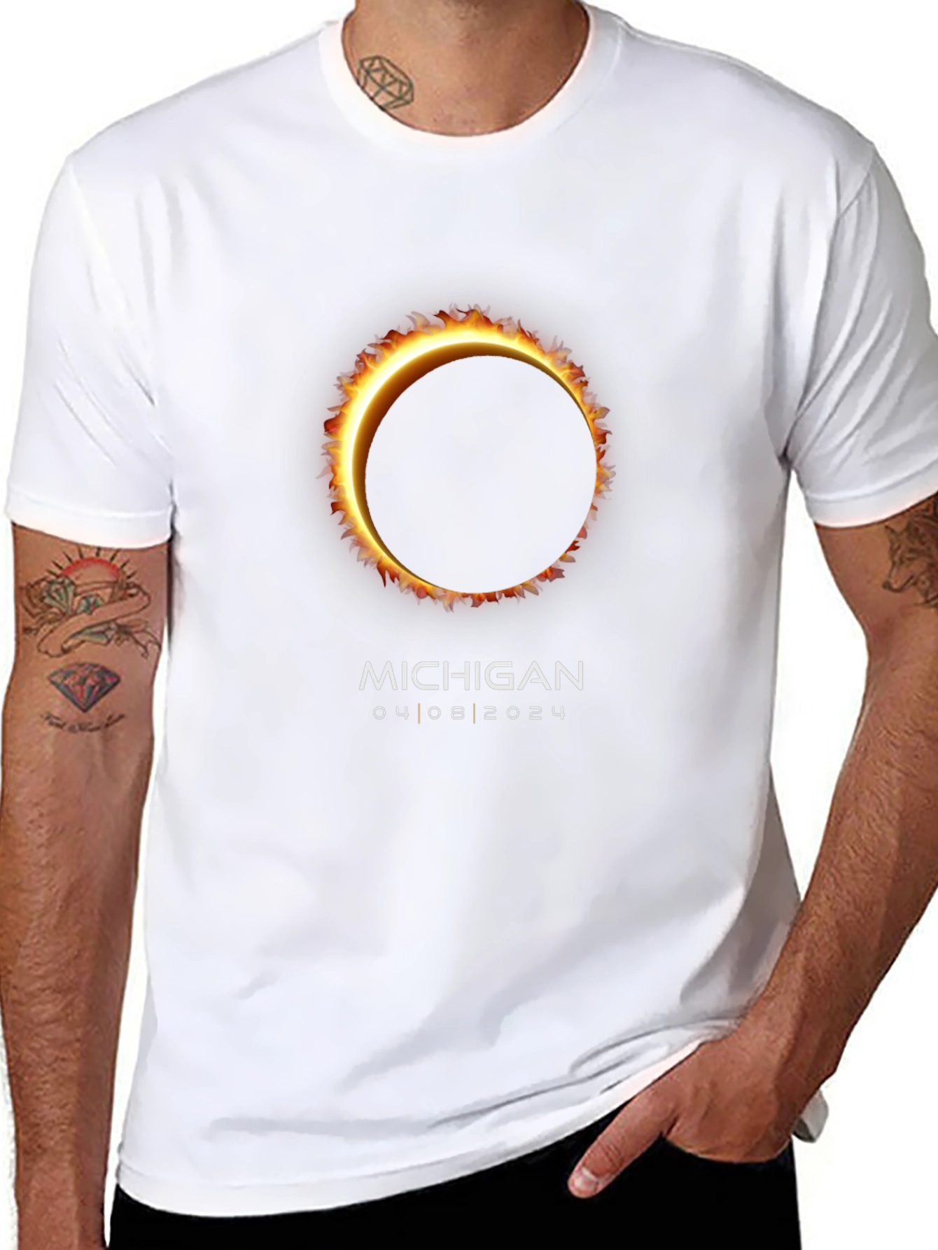 Michigan Eclipse 2024 T-Shirt
