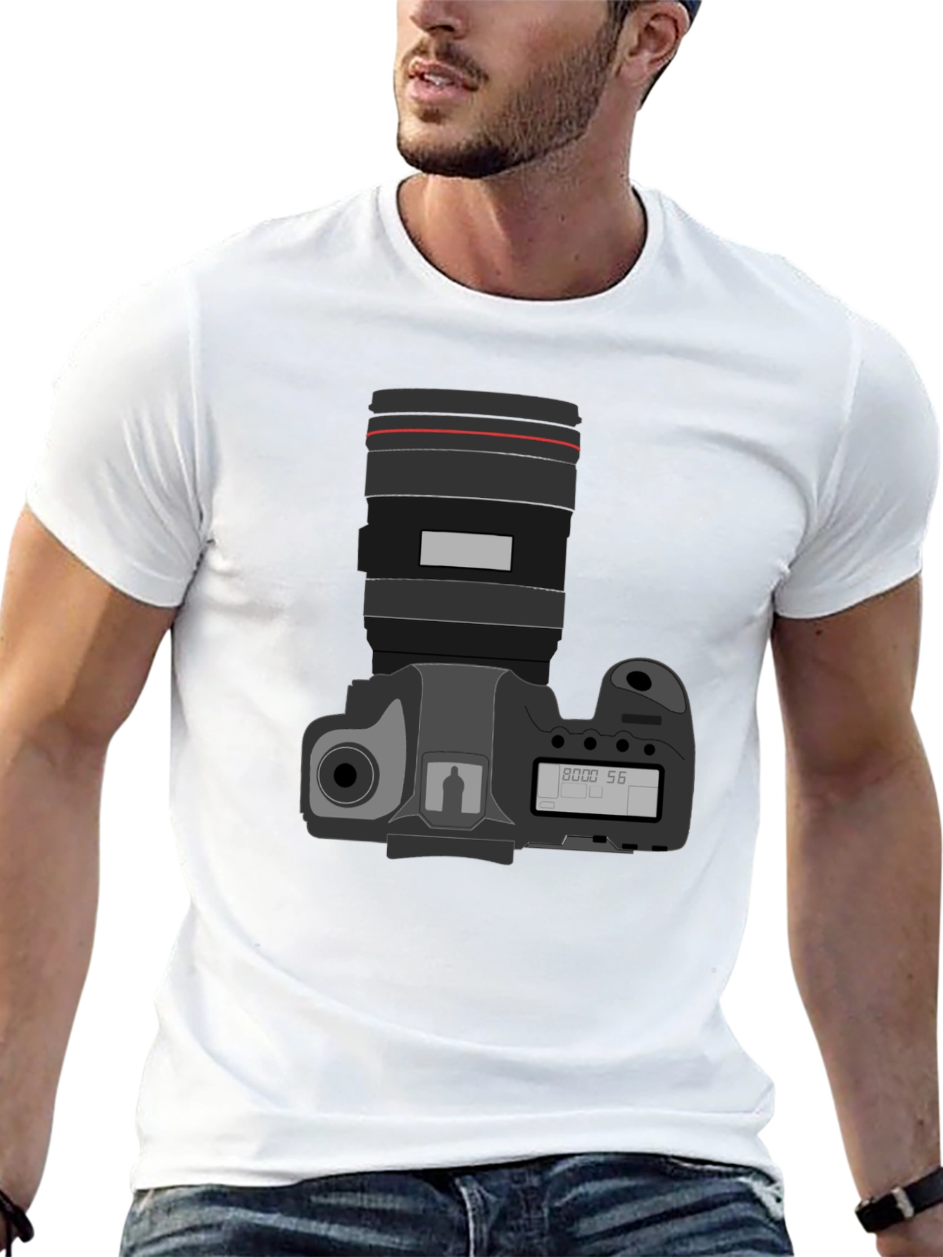 Camera Graphic T-Shirt: Photography Enthusiast Tee