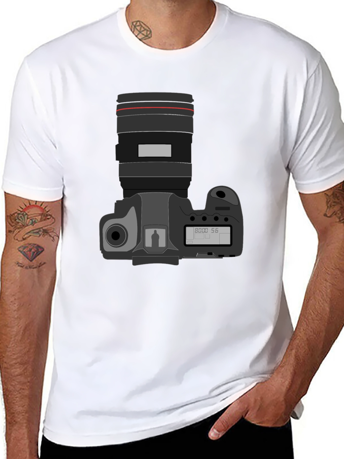 Camera Graphic T-Shirt: Photography Enthusiast Tee