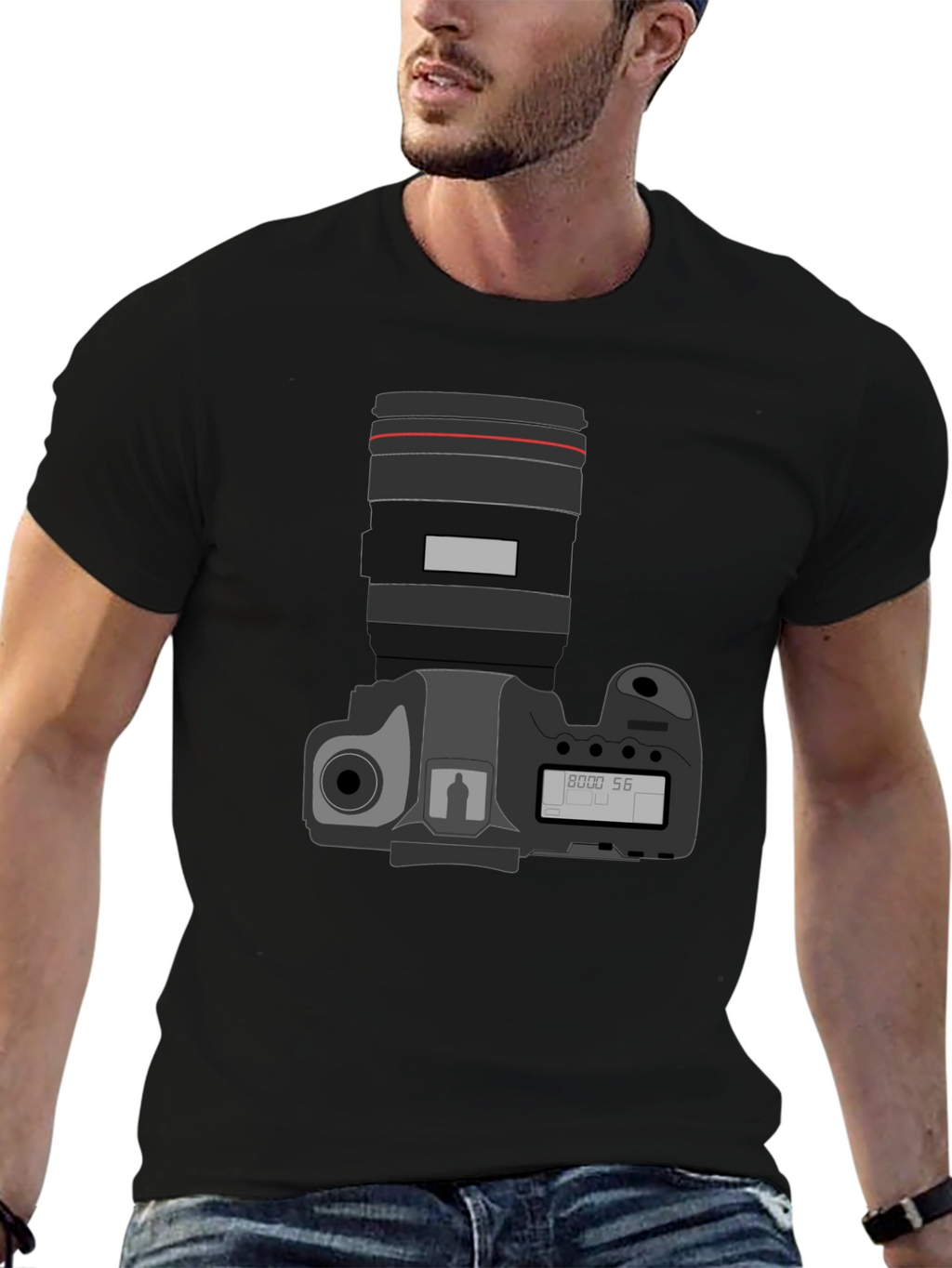 Camera Graphic T-Shirt: Photography Enthusiast Tee