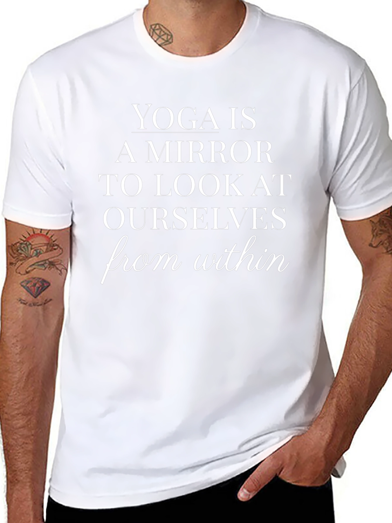 Yoga Mirror T-Shirt - Look Within