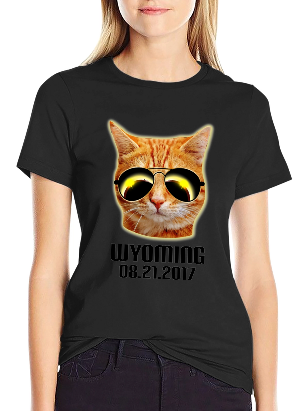 Cool Cat Wyoming 2017 Eclipse T-Shirt