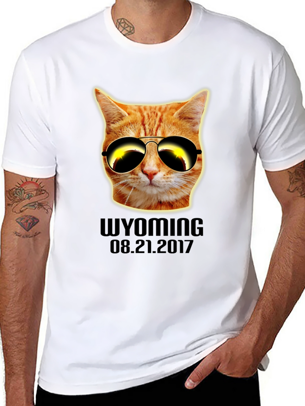 Cool Cat Wyoming 2017 Eclipse T-Shirt