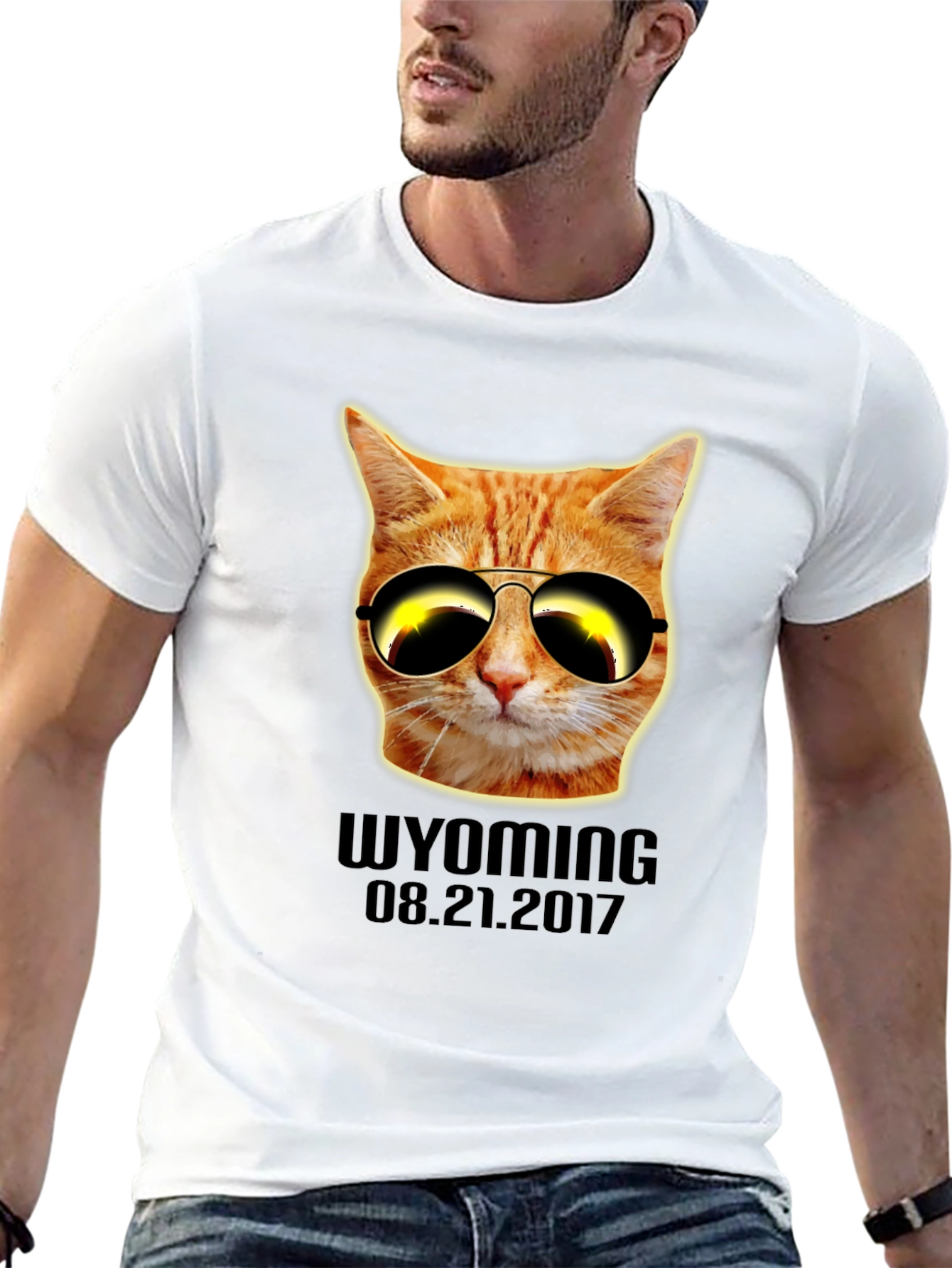 Cool Cat Wyoming 2017 Eclipse T-Shirt