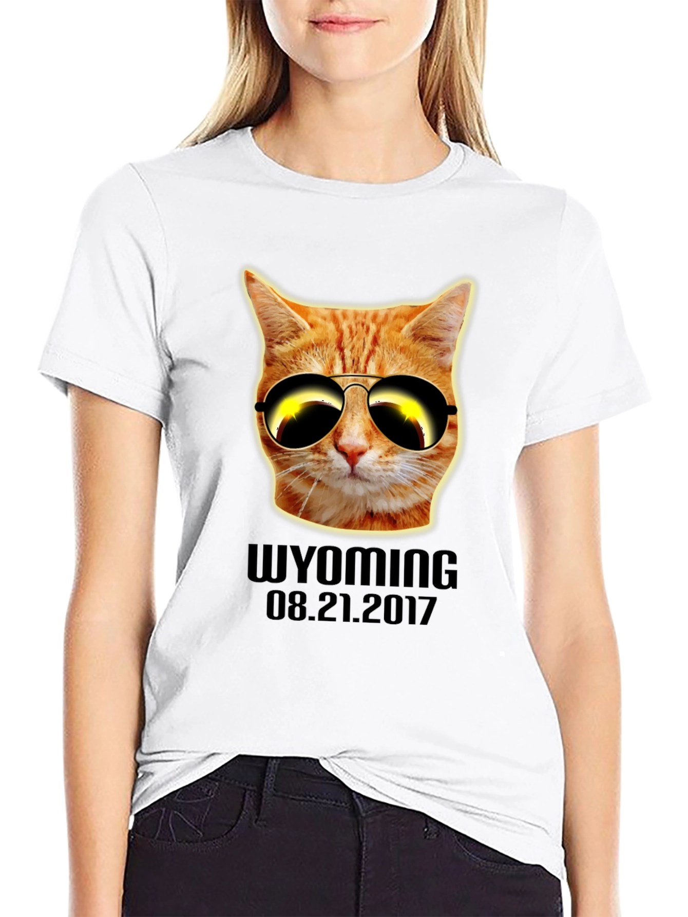 Cool Cat Wyoming 2017 Eclipse T-Shirt