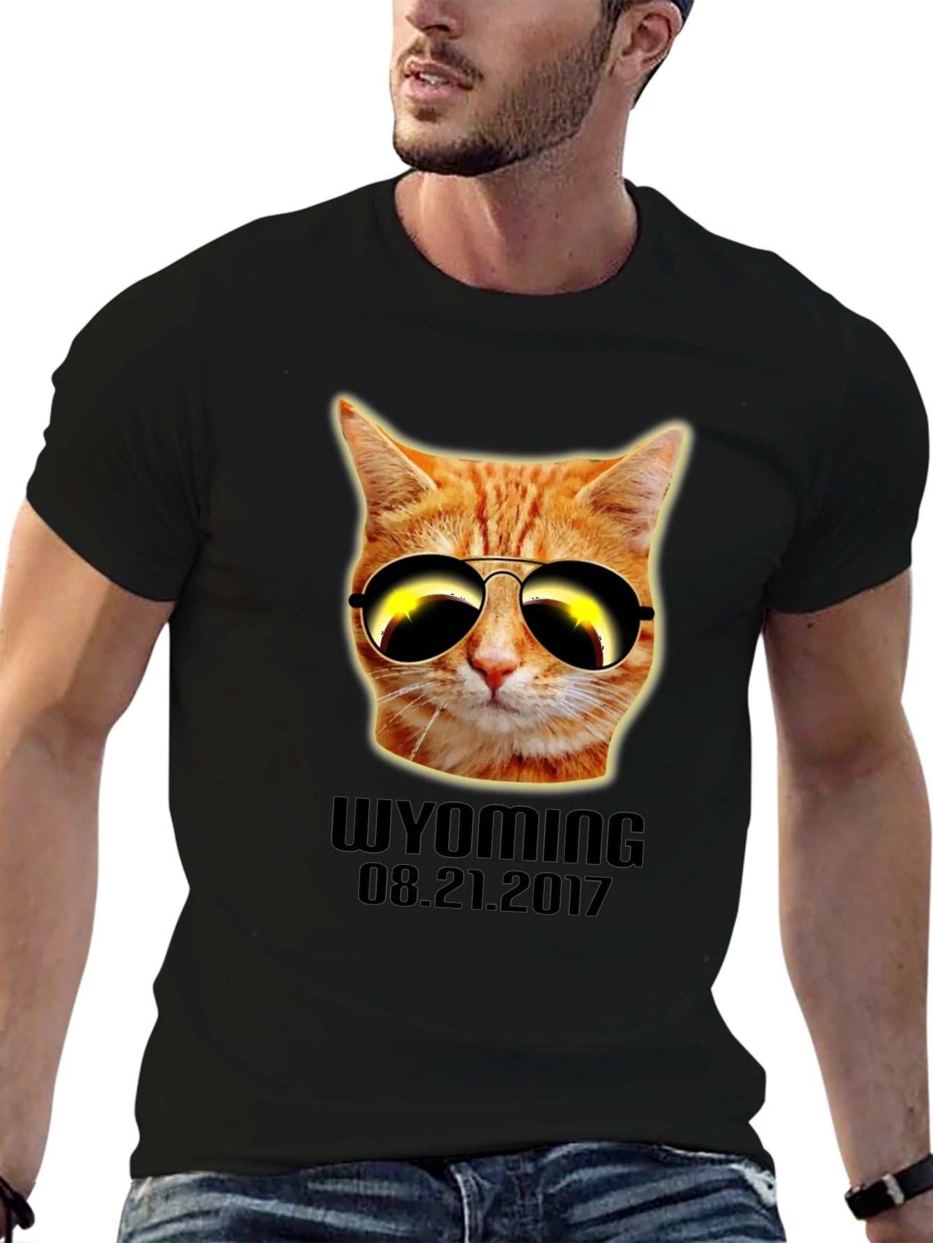 Cool Cat Wyoming 2017 Eclipse T-Shirt