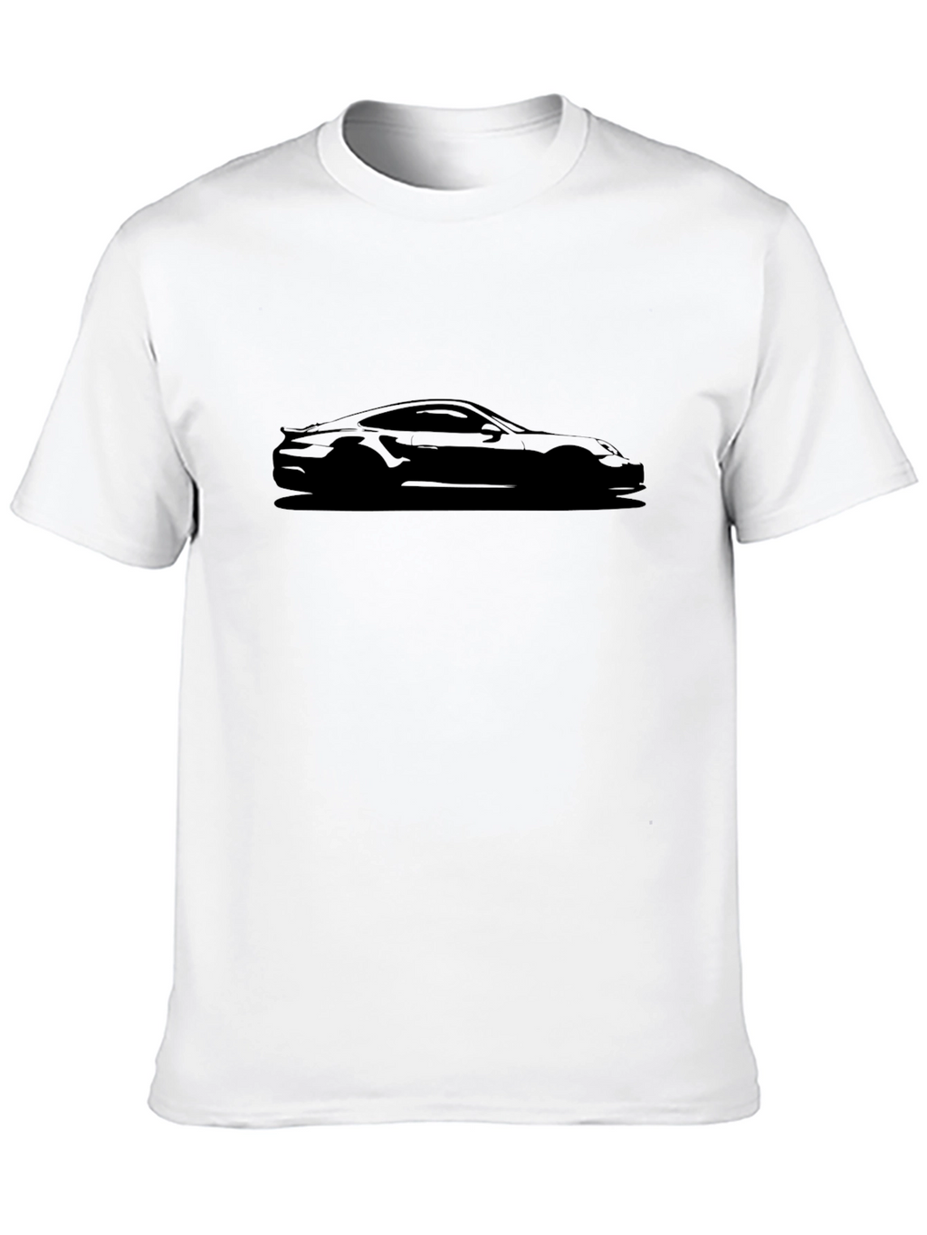 Porsche Silhouette Graphic Tee - Black