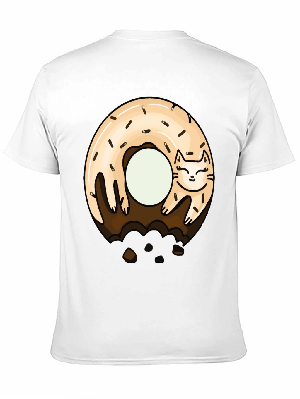 Cat Donut T-Shirt - Sweet & Funny Graphic Tee