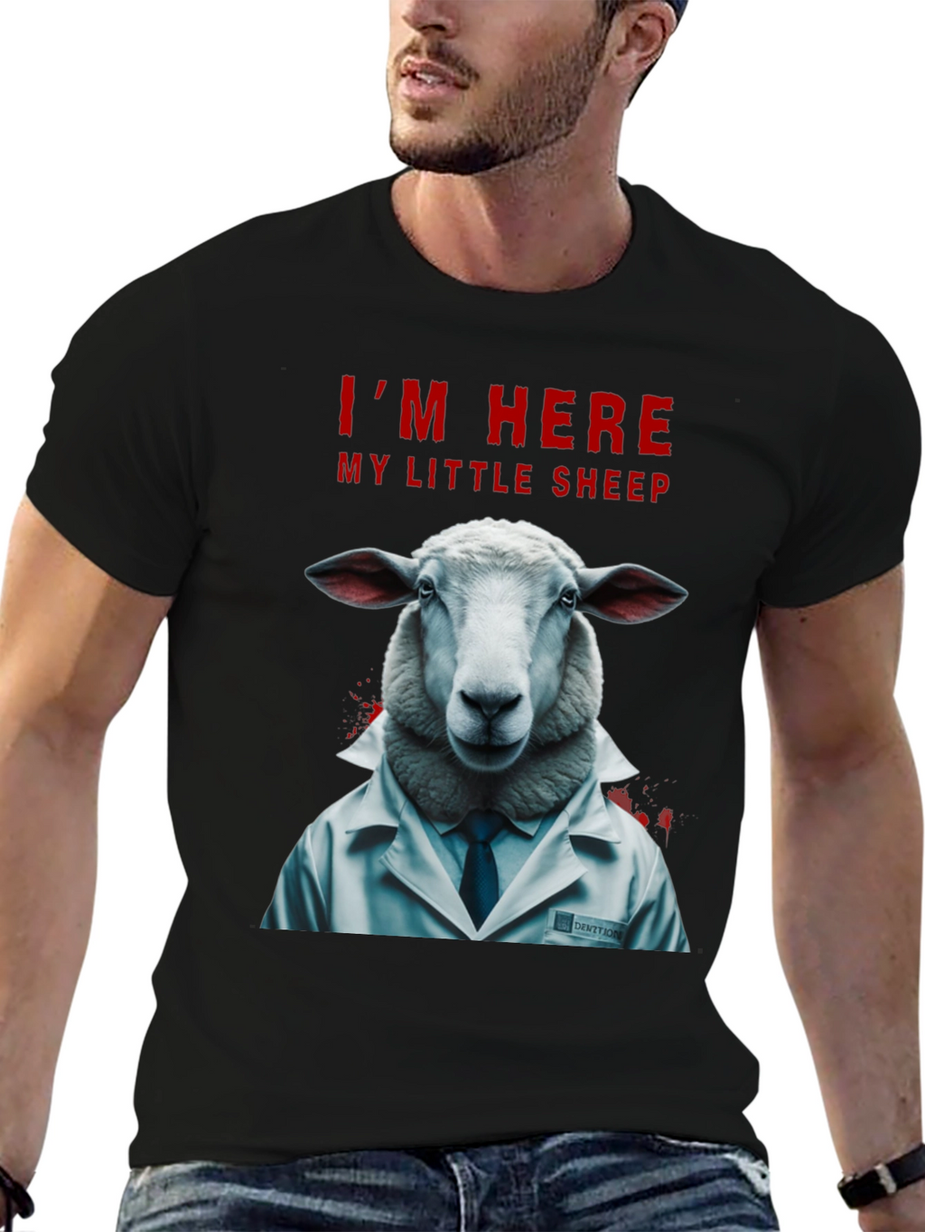 Im Here My Little Sheep T-Shirt