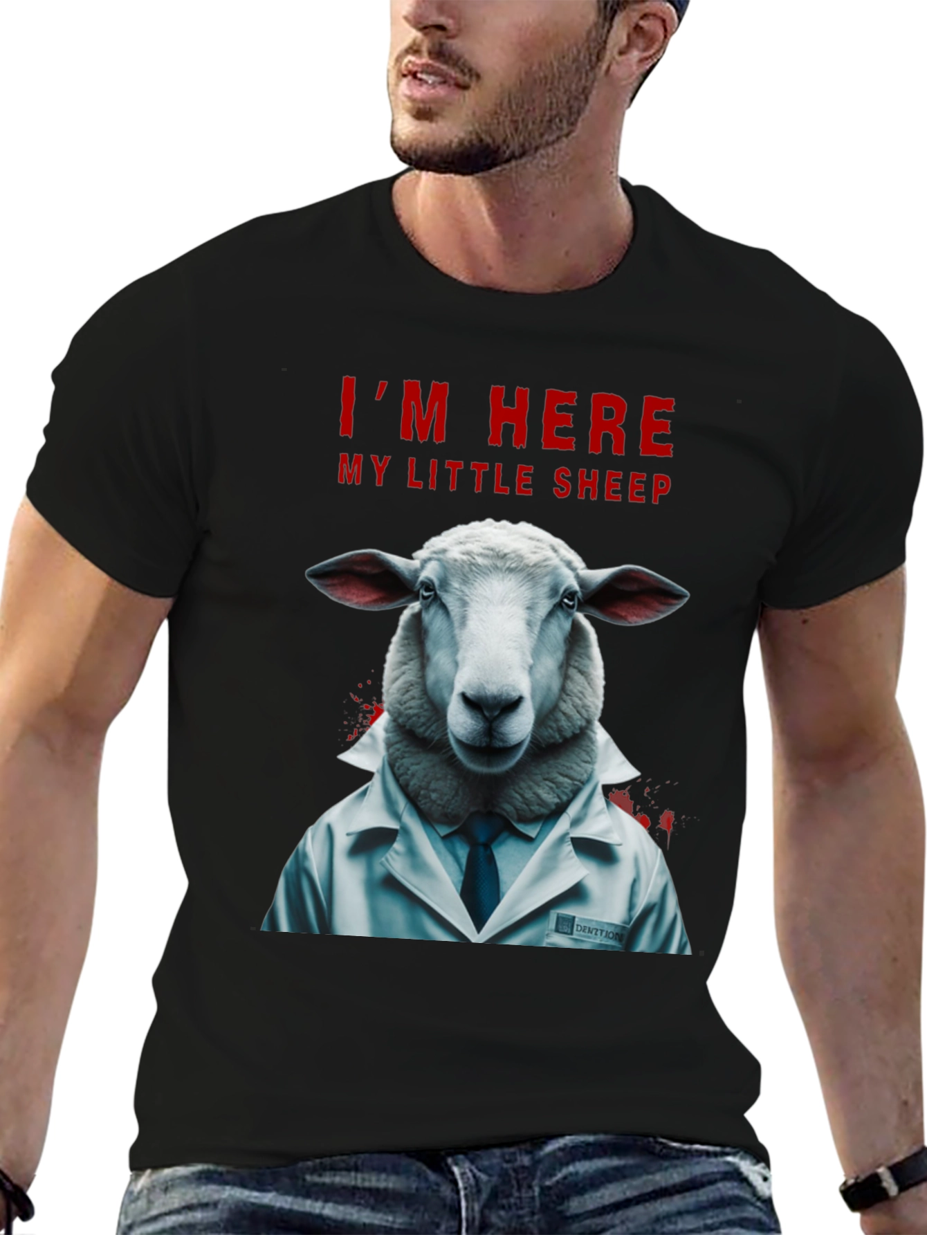 Im Here My Little Sheep T-Shirt