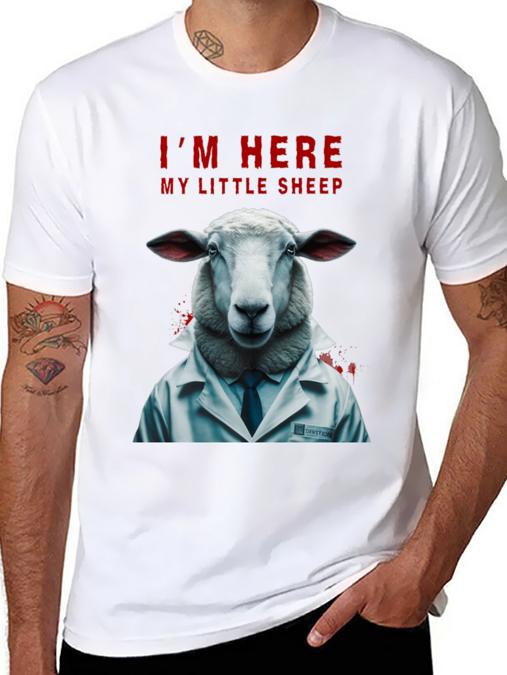 Im Here My Little Sheep T-Shirt