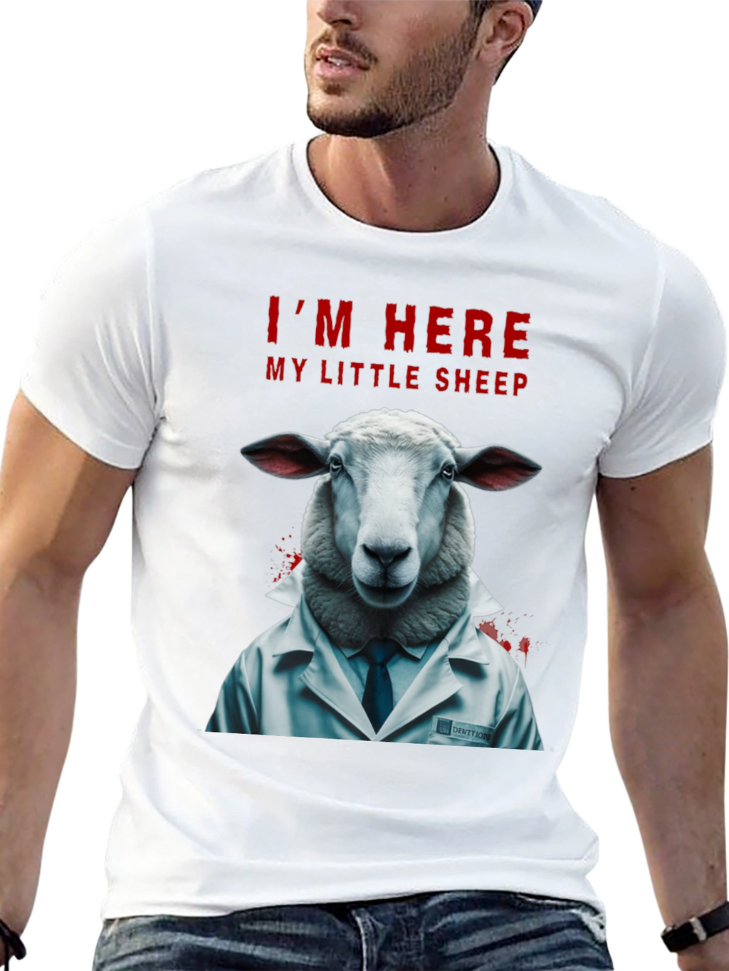 Im Here My Little Sheep T-Shirt